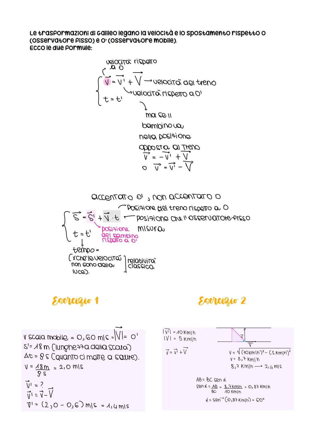 La dinamica
Definizione
La dinamica mette in relazione le forze con le grandezze cinematiche (Quindi tra
le cause del movimento e il movimen