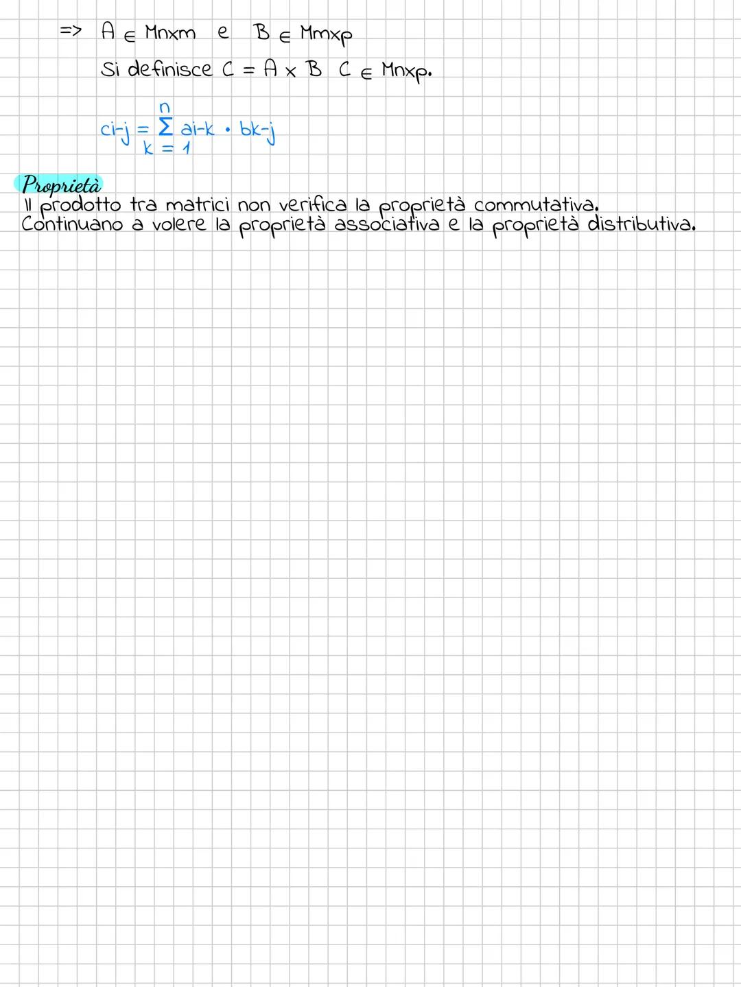 le matrici
Si definisce matrice n x m una tabella di m n numeri ordinati disposti in
n righe e m colonne.
Ciascun elemento avrà una posizion
