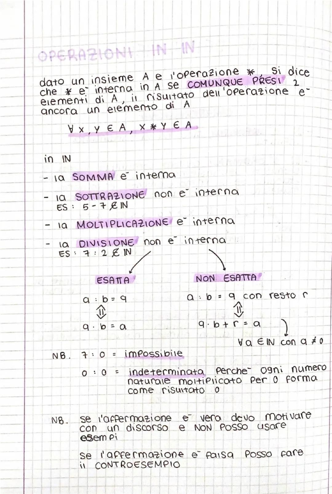 L'INSIEME DEI NUMERI NATURALI
N2; 3;.
}
-
CARATTERISTICHE:
- IN e INFINITO, cioè ha la cardinalita
infinita
- N e ORDINATO ovvero comunque s