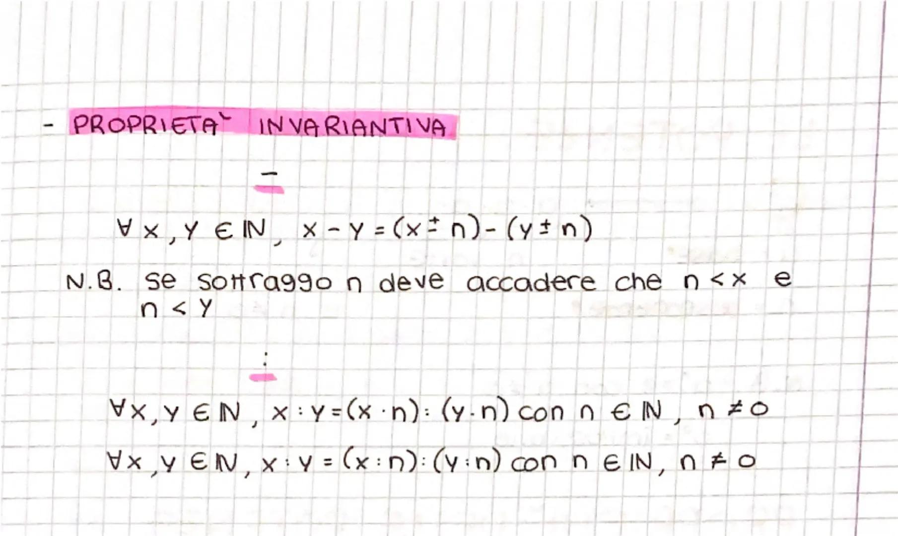 L'INSIEME DEI NUMERI NATURALI
N2; 3;.
}
-
CARATTERISTICHE:
- IN e INFINITO, cioè ha la cardinalita
infinita
- N e ORDINATO ovvero comunque s