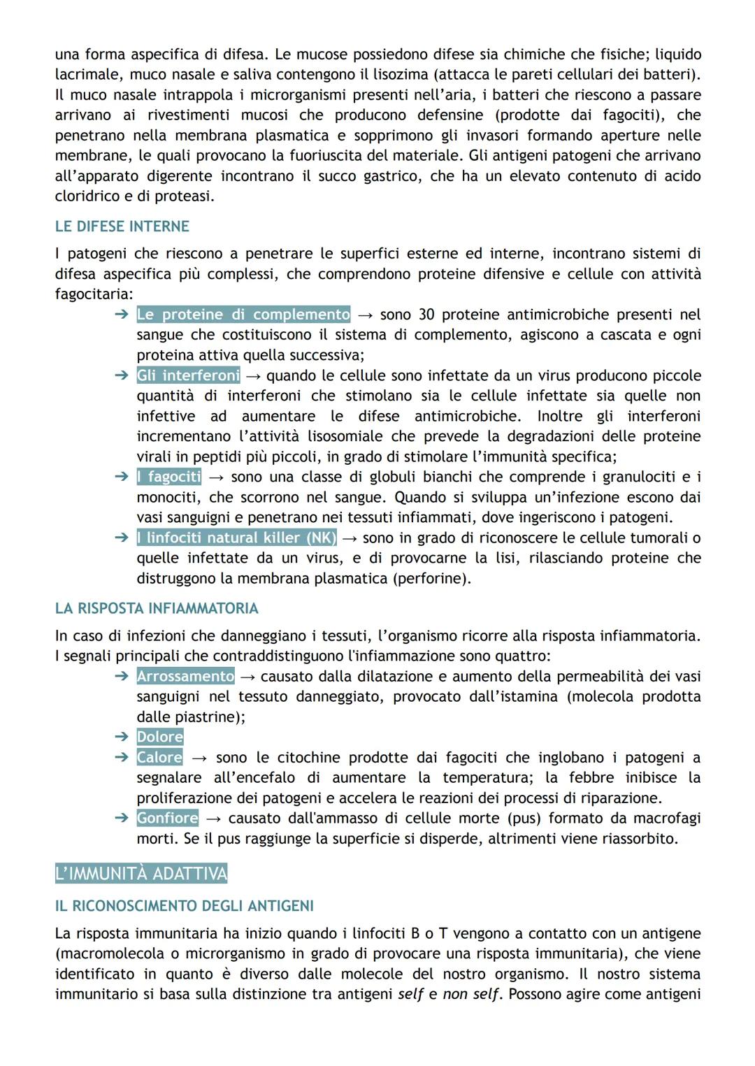 # SISTEMA LINFATICO E IMMUNITÀ
# IL SISTEMA LINFATICO
## DUE DIVERSE STRATEGIE DI DIFESA
L'immunità attua due strategie di difesa: immuni