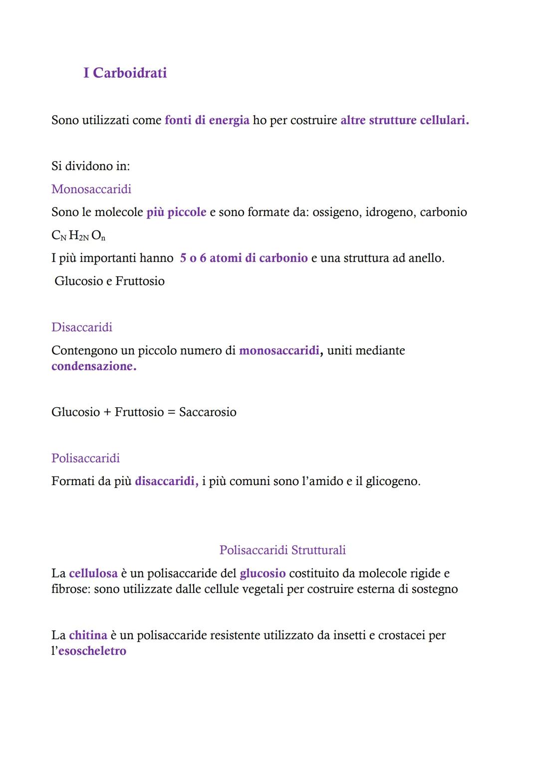 # Le Biomolecole
Una biomolecola è un composto chimico che riveste un ruolo importante negli
esseri viventi. Sono composte essenzialmente d