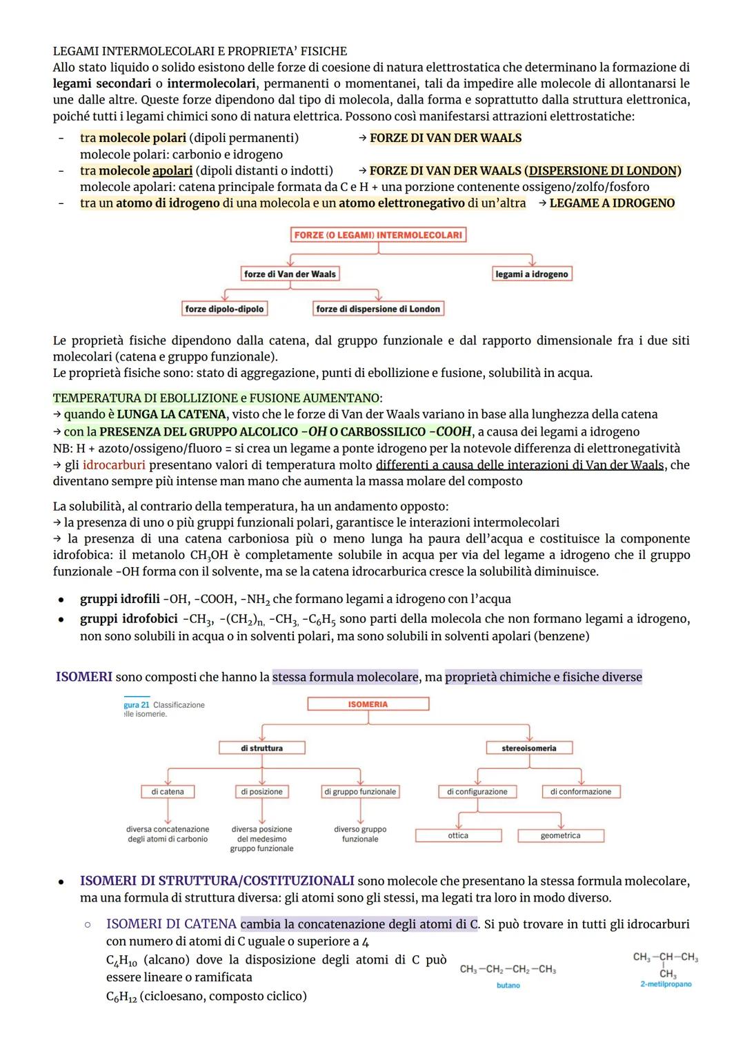 # CHIMICA ORGANICA
studia i composti contenenti atomi di carbonio
IBRIDARE: combinare matematicamente due o più orbitali atomici allo scop