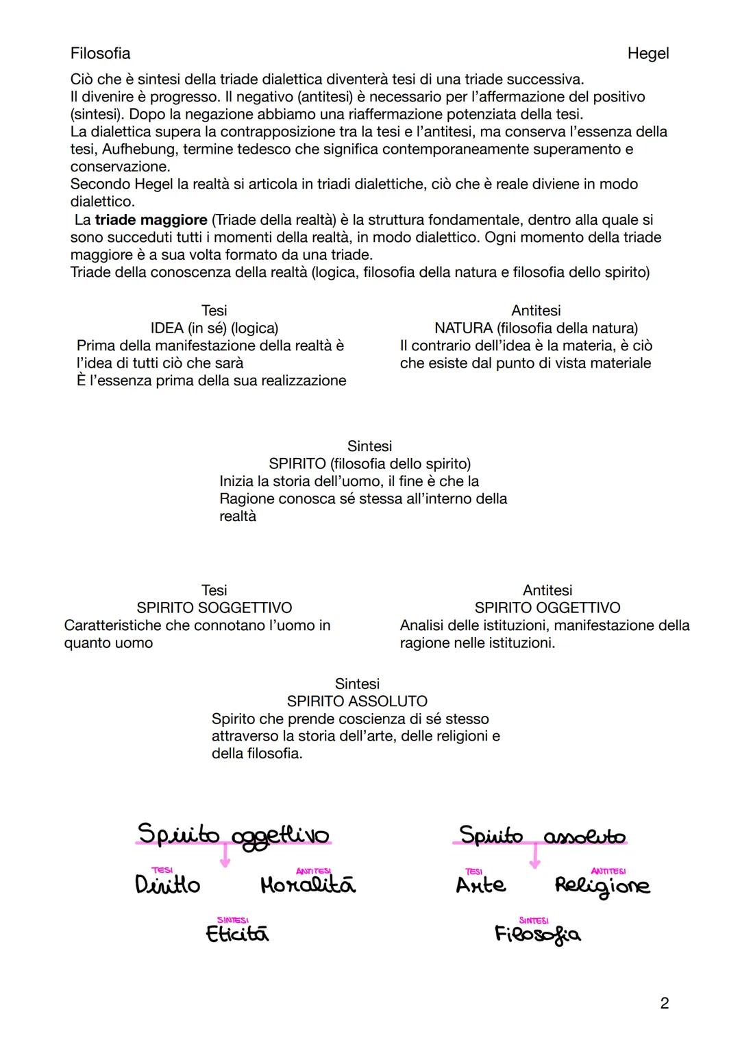 Filosofia
Hegel
Hegel
Si colloca nella corrente dell'idealismo tedesco.
La filosofia post-kantiana supera quella kantiana nell'ambito della