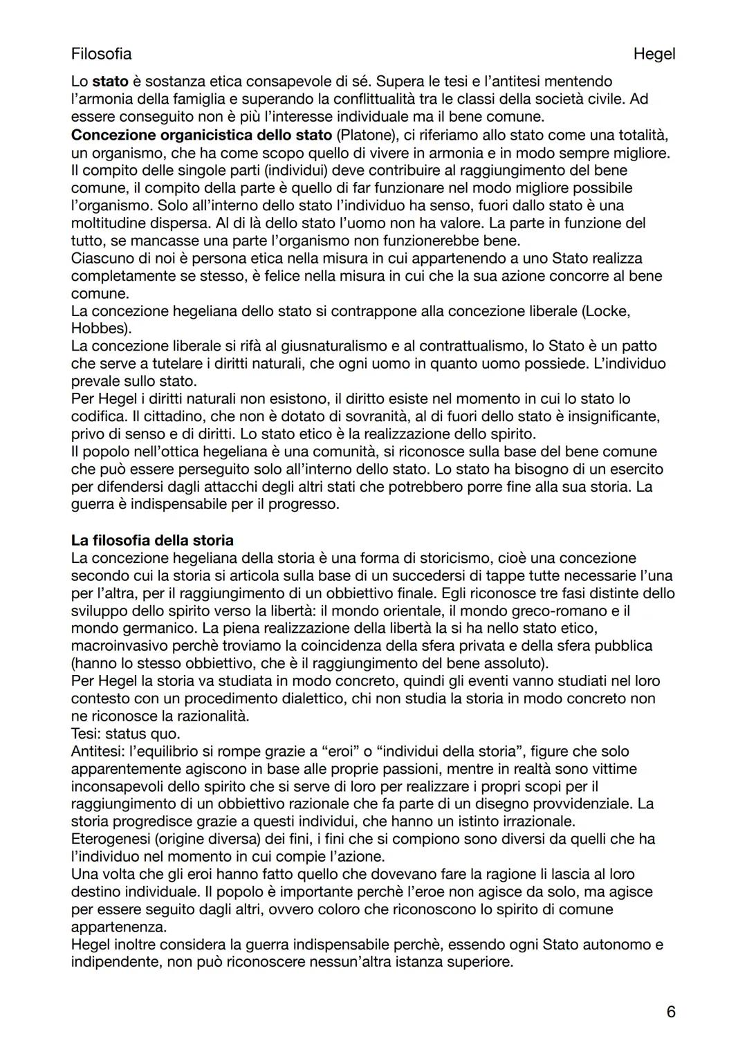 Filosofia
Hegel
Hegel
Si colloca nella corrente dell'idealismo tedesco.
La filosofia post-kantiana supera quella kantiana nell'ambito della