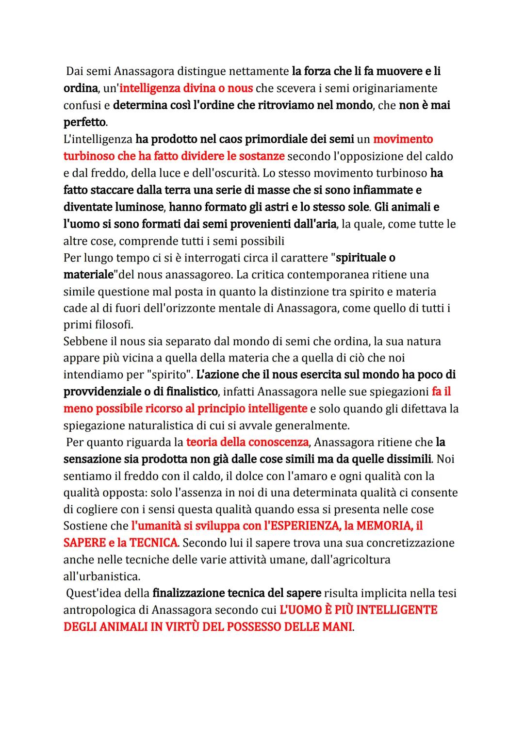 # Anassagora
Anassagora di Clazomene nasce tra il 500
e il 496 a.C.
Introduce la filosofia ad Atene.
Scrive un'opera intitolata Sulla Nat