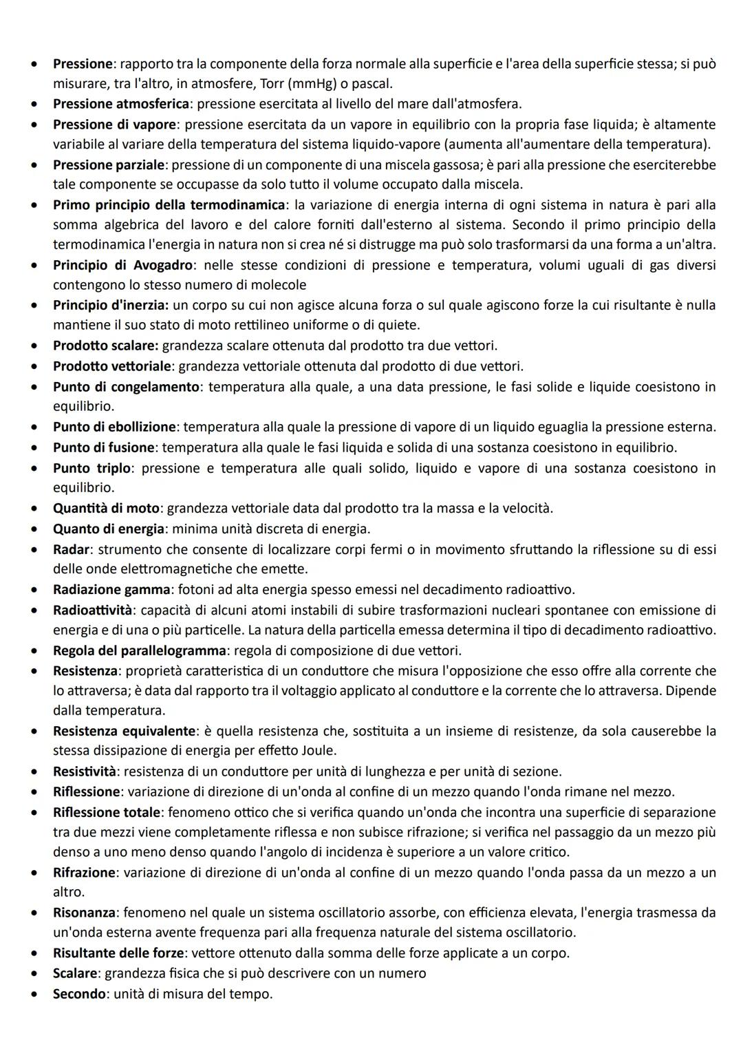 ●
Accelerazione media: quantità vettoriale che esprime il tasso temporale di cambiamento del vettore velocità.
Accelerazione centripeta: acc