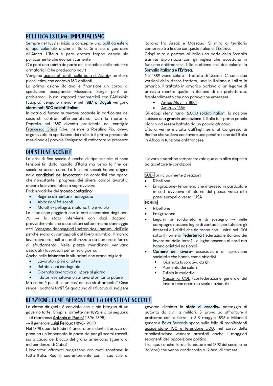 ●
●
ITALIA POST-UNITARIA
Il 17 marzo del 1861 l'Italia sì unì in un unico stato.
L'unificazione fu però solamente politica: uno stato, un re