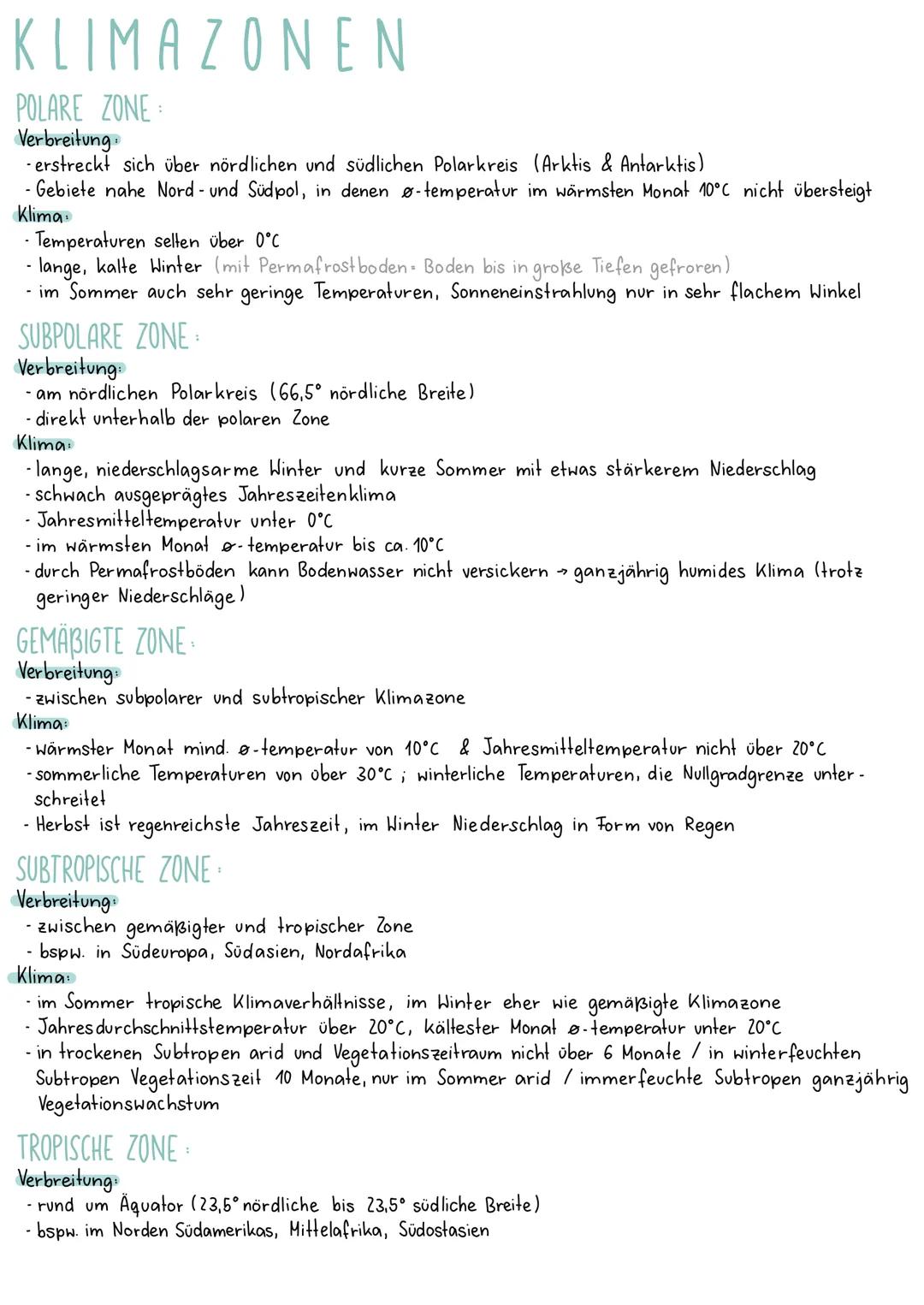 # KLIMAZONEN
POLARE ZONE
Verbreitung.
- erstreckt sich über nördlichen und südlichen Polarkreis (Arktis & Antarktis)
- Gebiete nahe Nord-un