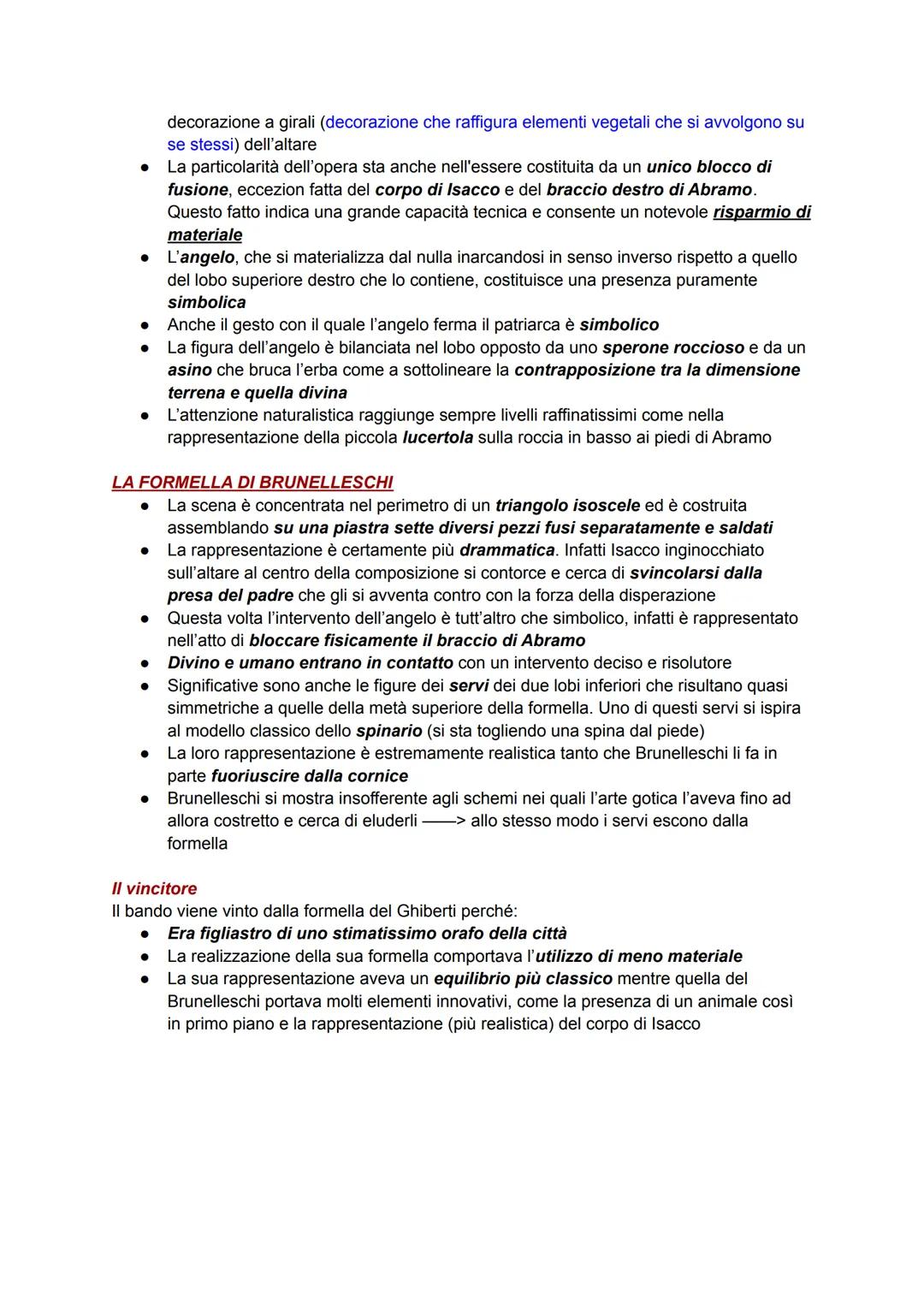 FILIPPO BRUNELLESCHI (1337-1446)
● Secondo Giorgio Vasari Filippo Brunelleschi era stato un dono dal cielo per aver dato
inizio alla nuova a