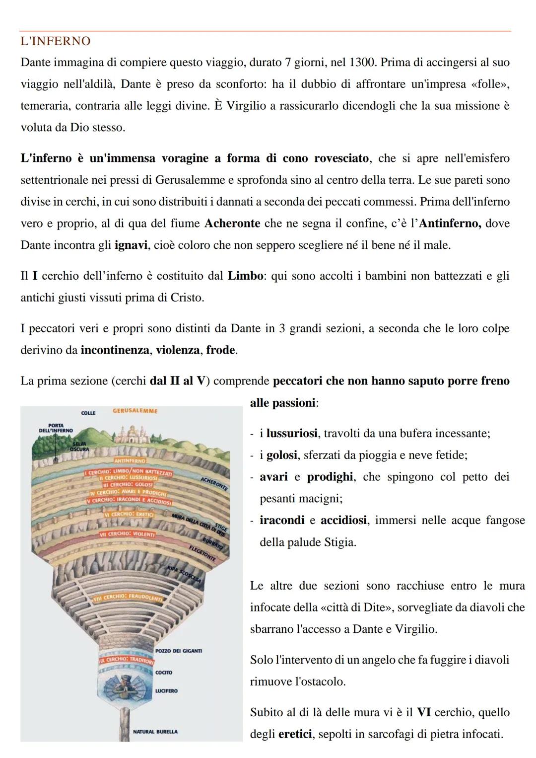 COMMEDIA
GENESI DEL POEMA
La commedia nasce da una visione cupa e apocalittica della realtà presente e dalla ansiosa
speranza di un riscatto
