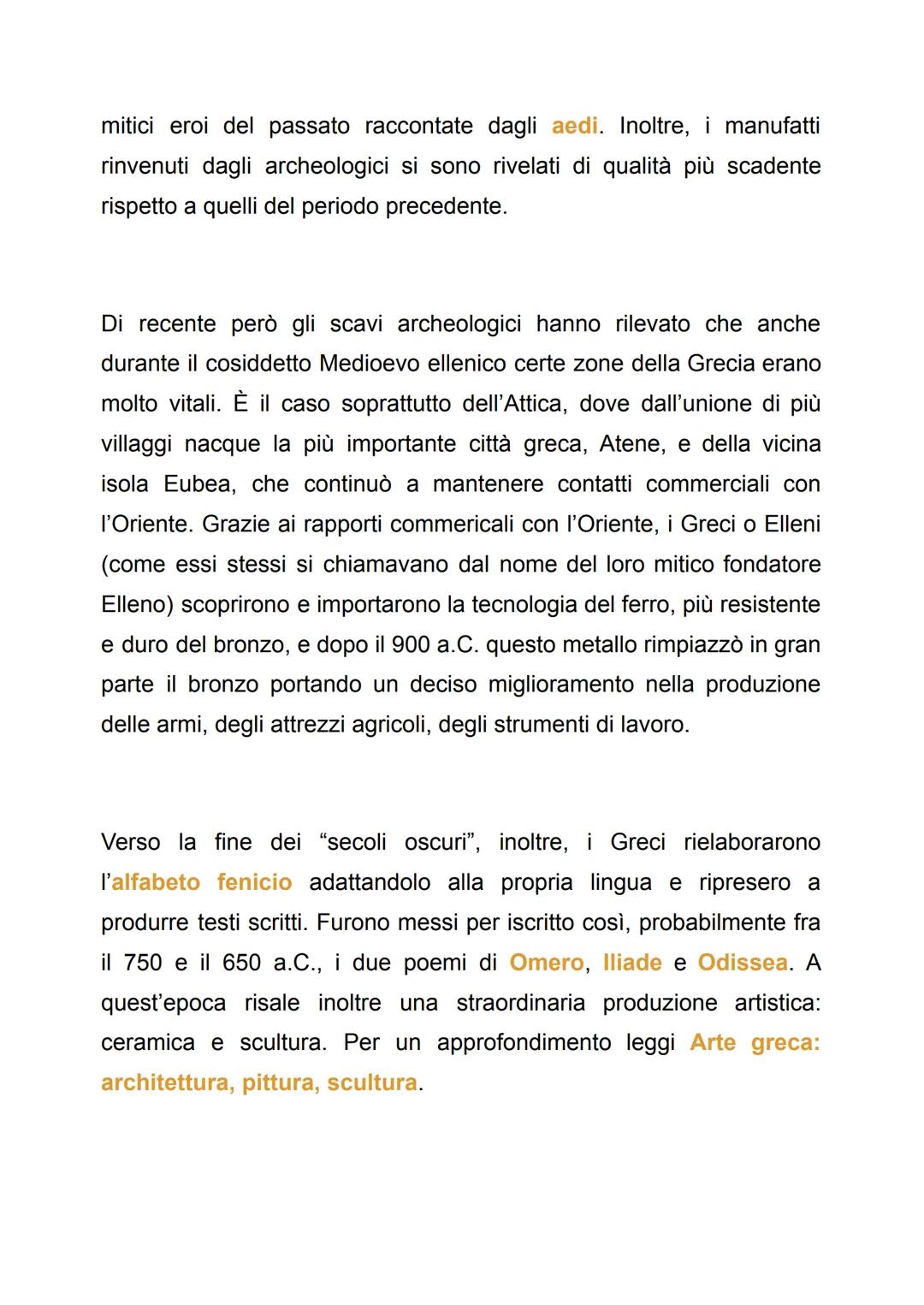 # Medioevo ellenico: periodo e
caratteristiche
II Medioevo ellenico, riferito alla storia della Grecia antica, è il
lungo periodo di declin