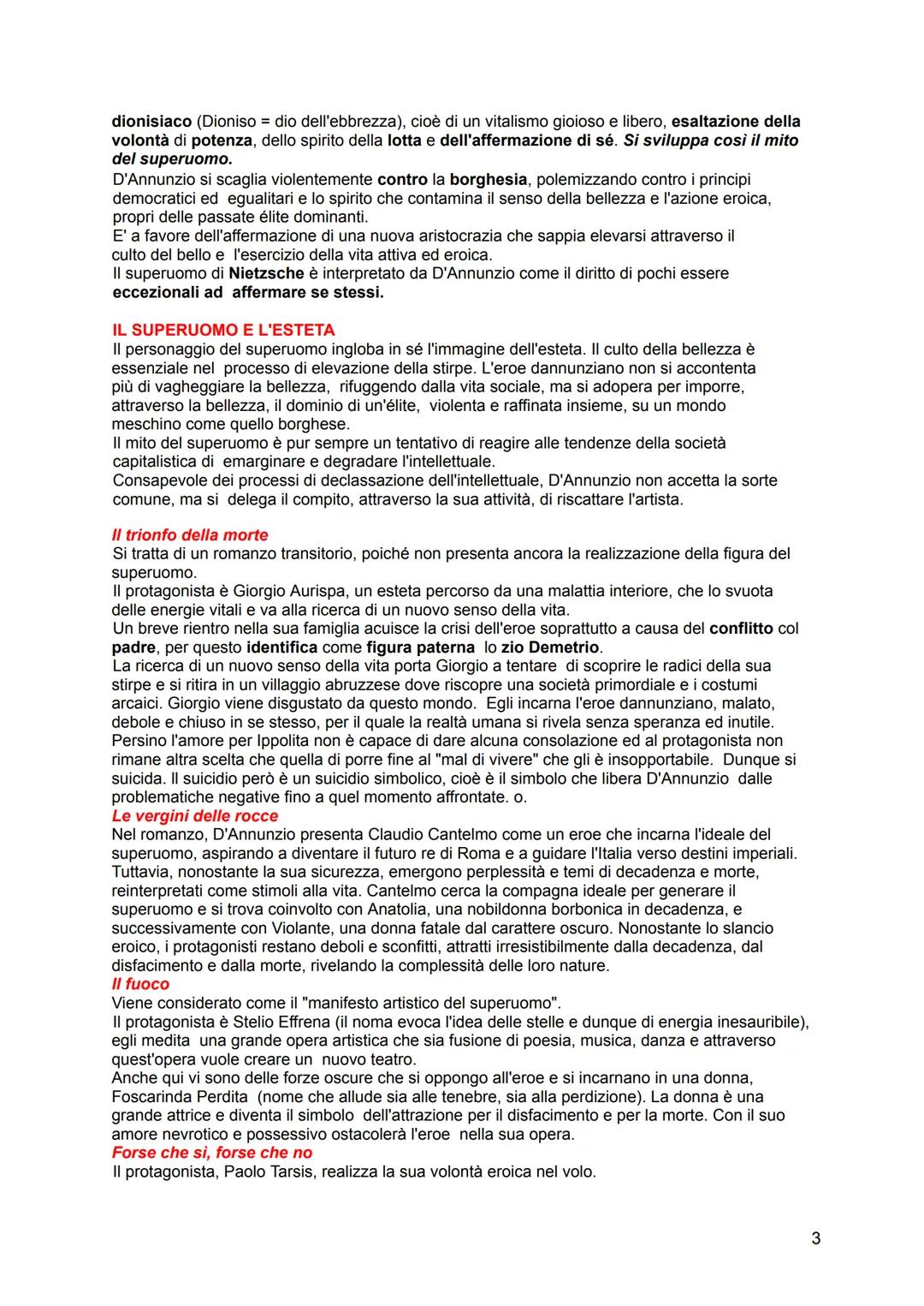# GABRIELE D'ANNUNZIO
L'ESTETA
Gabriele D'Annunzio ebbe una vita particolare poiché visse secondo i principi dell'estetismo
secondo i qual