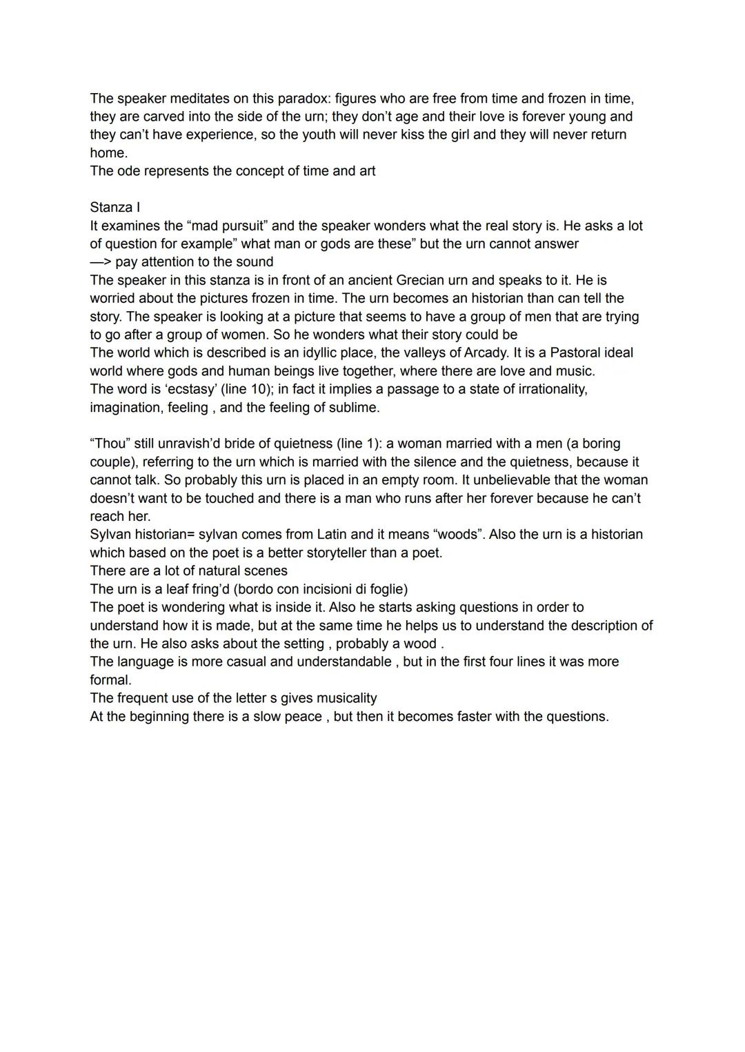 Life and works
John Keats is the greatest member of the second generation of Romantic poets who died
young. He is romantic in his enjoyment