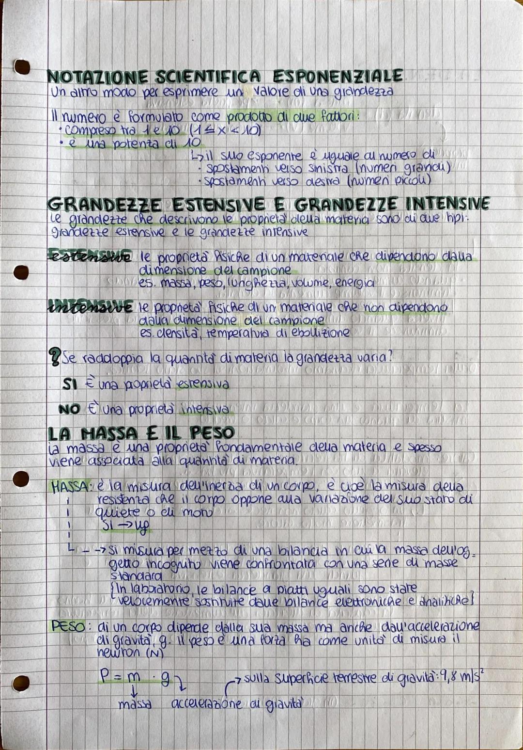 LE MISURE E LE
GRANDEZZE
materca: tutto ao che occupa uno spazio e possiede una massa
CHIMICA è la scienza che studia la composizione, la st