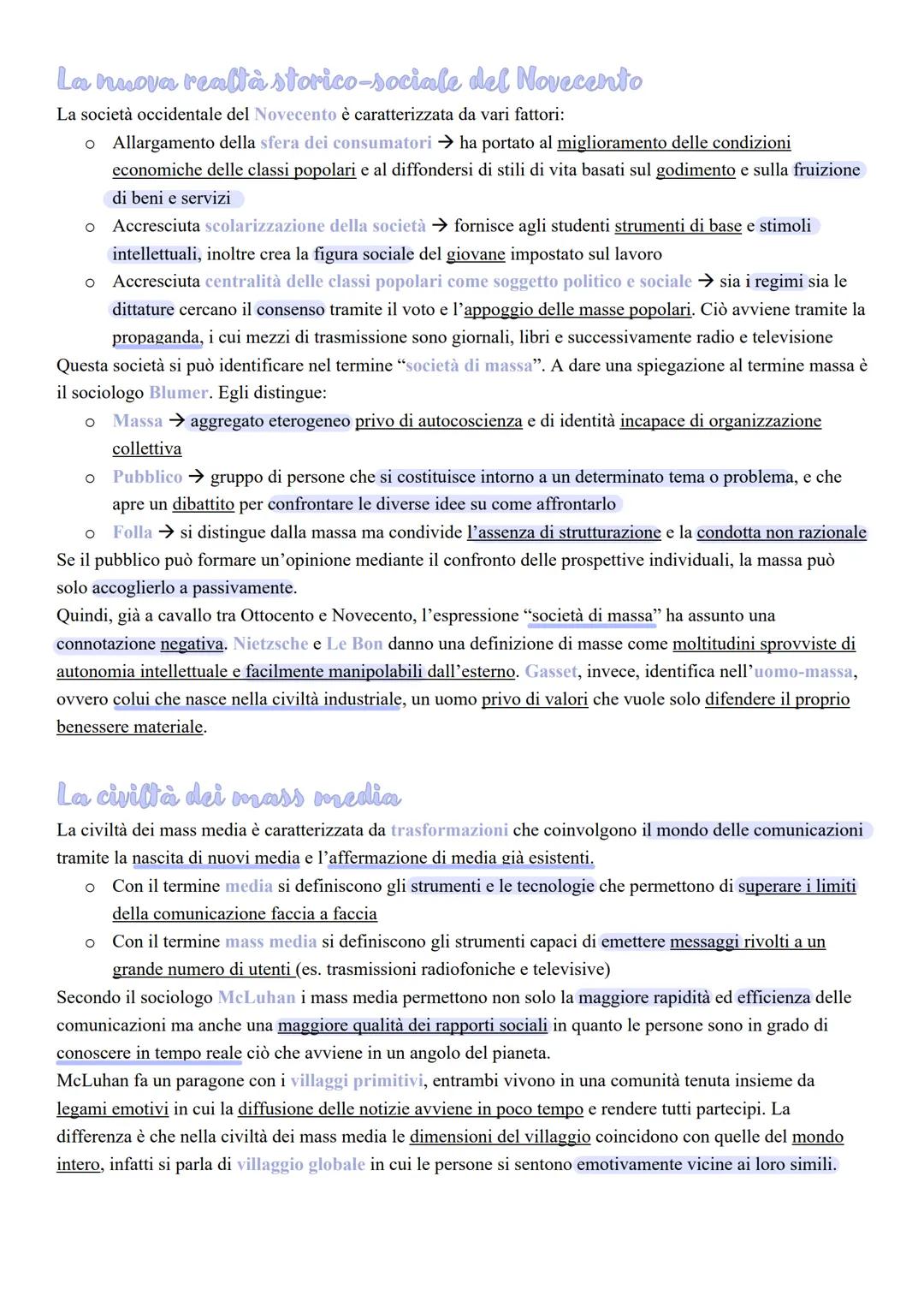 Industria culturale e comunicazione
di massa
Che cosa si intende per "industria culturale”
Questo concetto di industria culturale mette insi