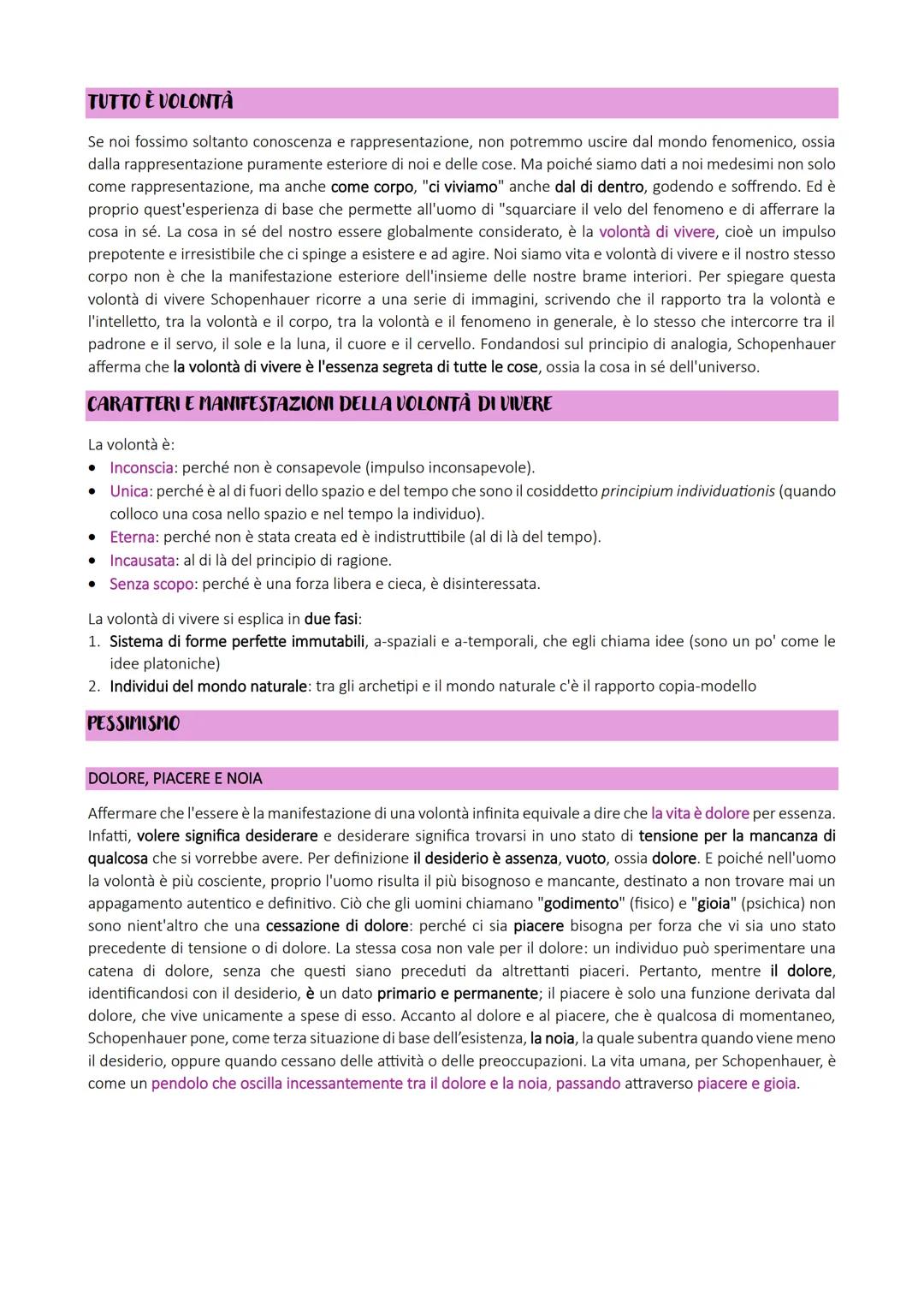 SCHOPENHAUER
VITA E OPERE
Arthur Schopenhauer nasce nel 1788 a Danzica in Polonia da una famiglia benestante. Il padre era un banchiere
e lo