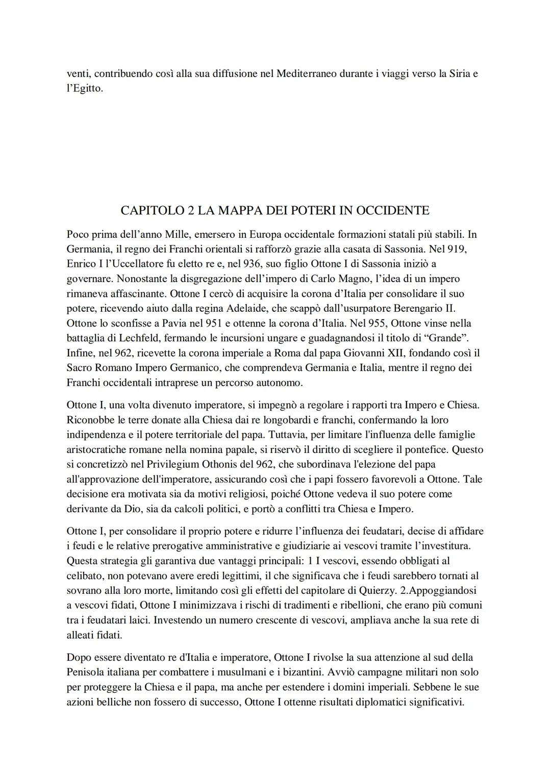 RIASSUNTO DI STORIA
CAPITOLO 1 LA RINASCITA DELL'XI SECOLO
Intorno all'anno Mille, la popolazione europea iniziò a crescere, passando da cir