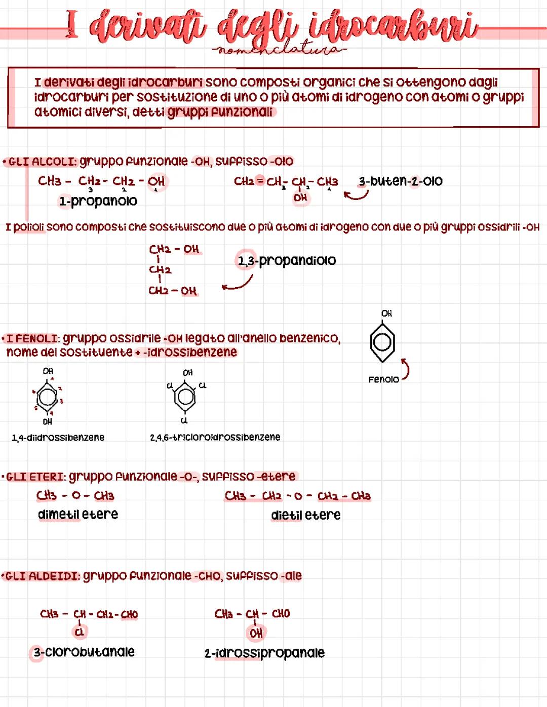 Derivati degli idrocarburi