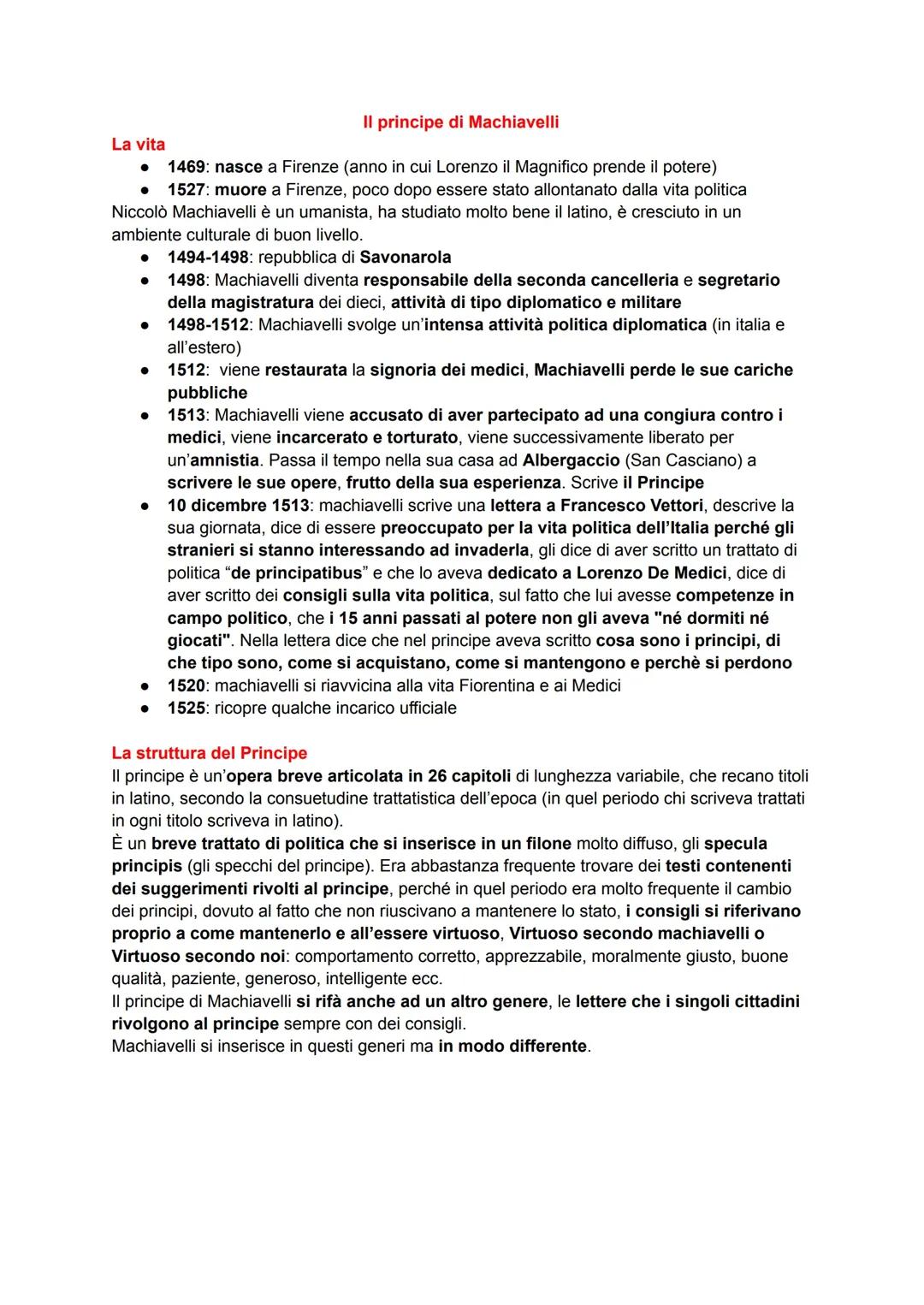 Machiavelli, il Principe