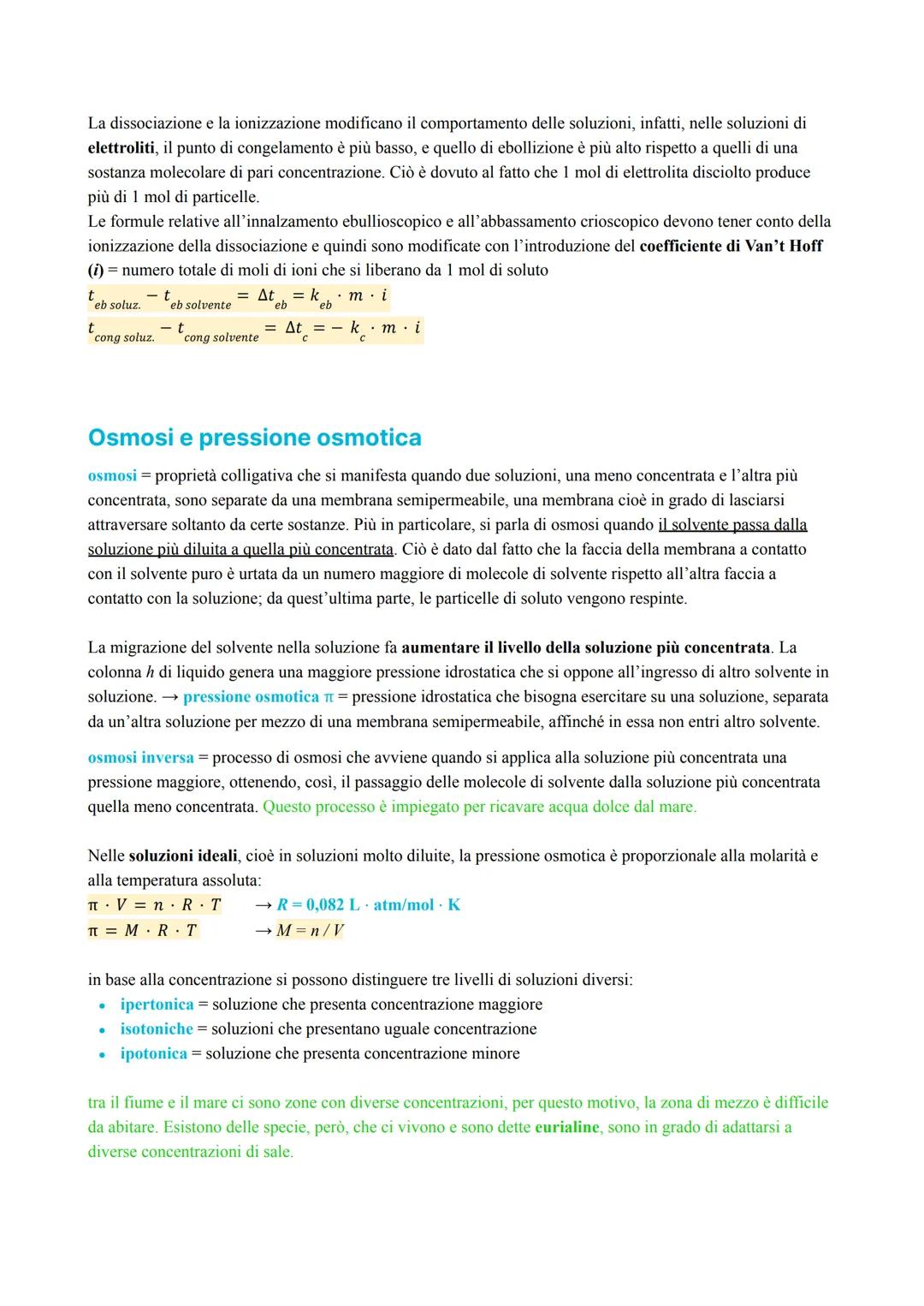 # SOLUZIONI
soluzione = miscuglio omogeneo che può essere solido, liquido o gassoso. solvente + soluto
solvente = componente della soluzion