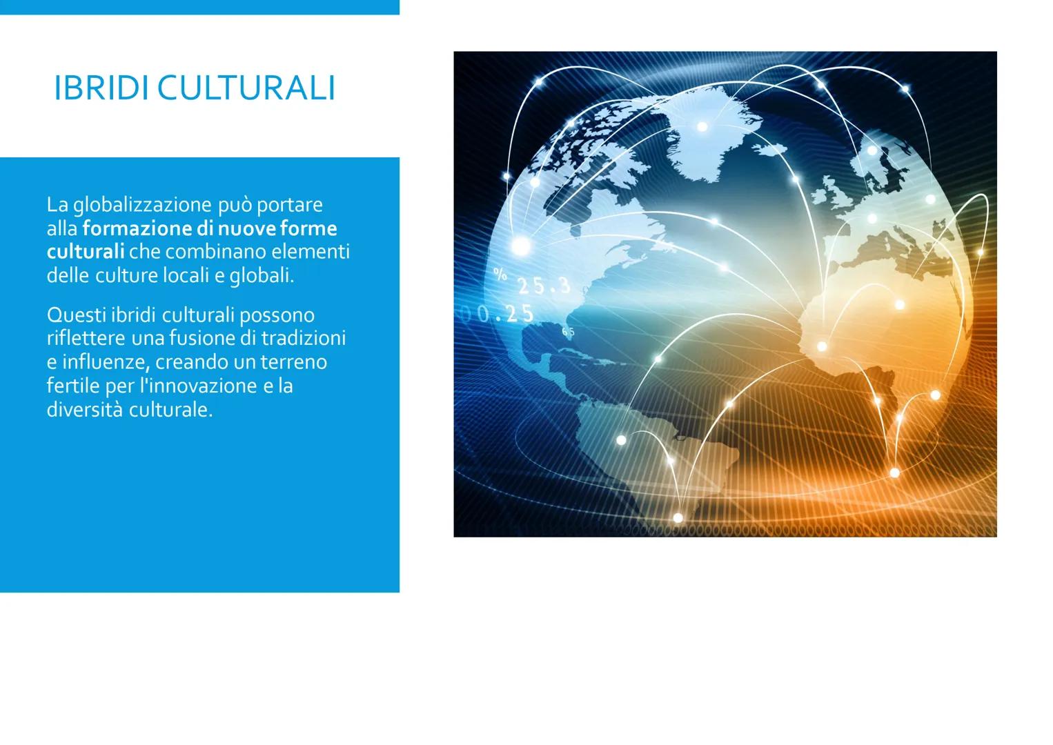 LA GLOBALIZZAZIONE
Elisa Agosti CHE COS'È LA GLOBALIZZAZIONE?
La globalizzazione è un processo che riguarda l'integrazione
e l'interconnessi