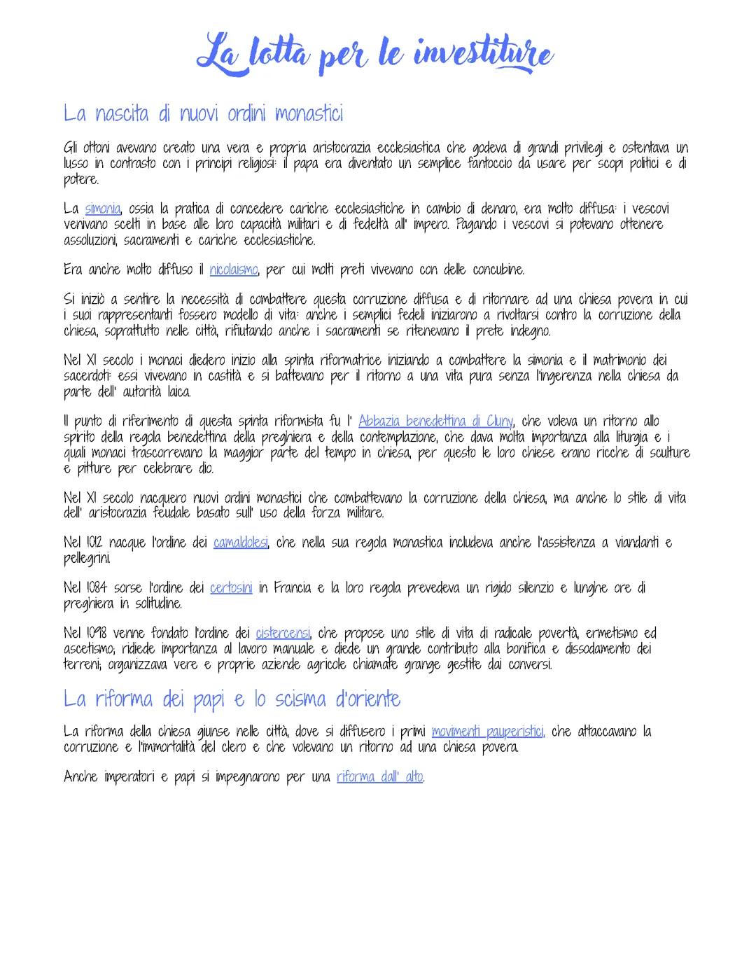 La lotta per le investiture