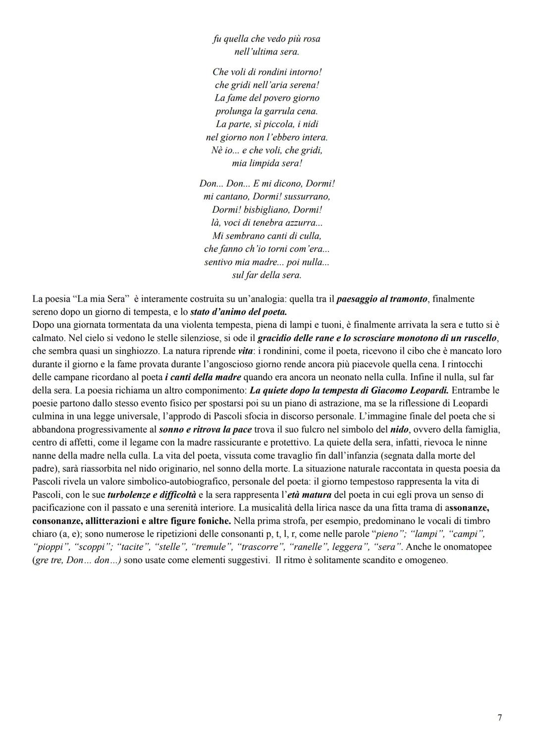 Giovanni Pascoli (1855-1912)
Giovanni Pascoli nacque il 31 dicembre 1855 e morì di cirrosi epatica nel 1912.
Pascoli infatti può essere rapp