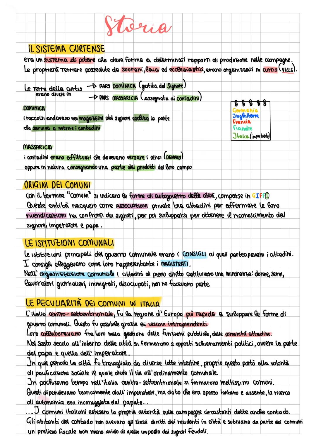 Sistema curtense, origini dei comuni, Federico Barbarossa e le prime spedizioni in italia
