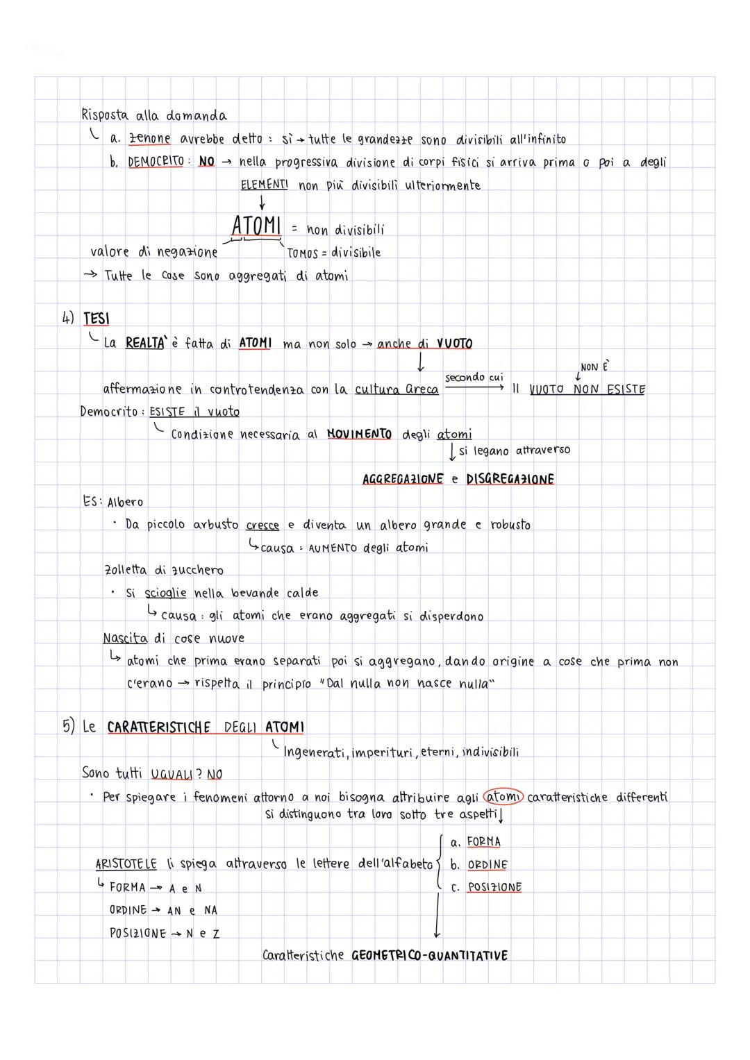 GLI ATOMISTI
Fondatore LEUCIPPO · Filosofo su cui NON SI SA quasi niente
Nacque a Mileto
Si trasferi prima a Elea
Poi ad ABDERA : in Tracia