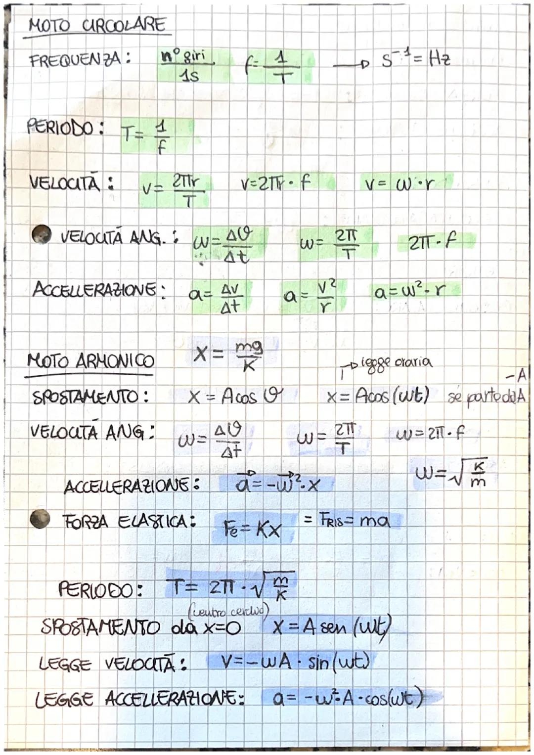 O
FORMULE
ACCELLERAZIONE = a
AV
AE
LEGGE VEL-TEMPO = v(t) = votat-to)
VELOCITÀ MEDIA = VM = Vo+V
2
LEGGE ORARIA =
S = So+ Vo²t + 1/2 at ²
FO