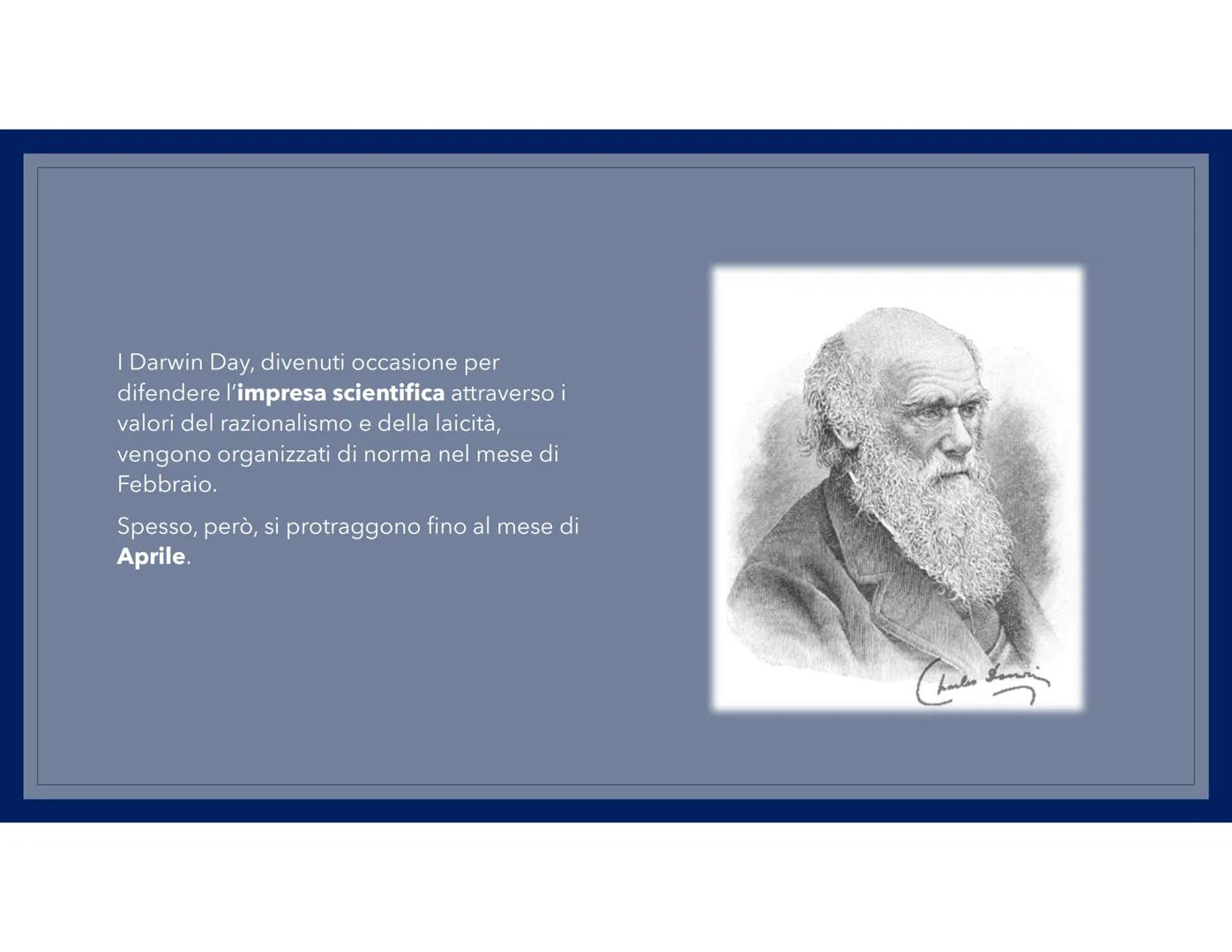 LA TEORIA
DELL'EVOLUZIONE La vita
Charles Darwin nacque a Shrewsbury il 12
febbraio 1809, da una famiglia borghese
e viene avviato agli stud