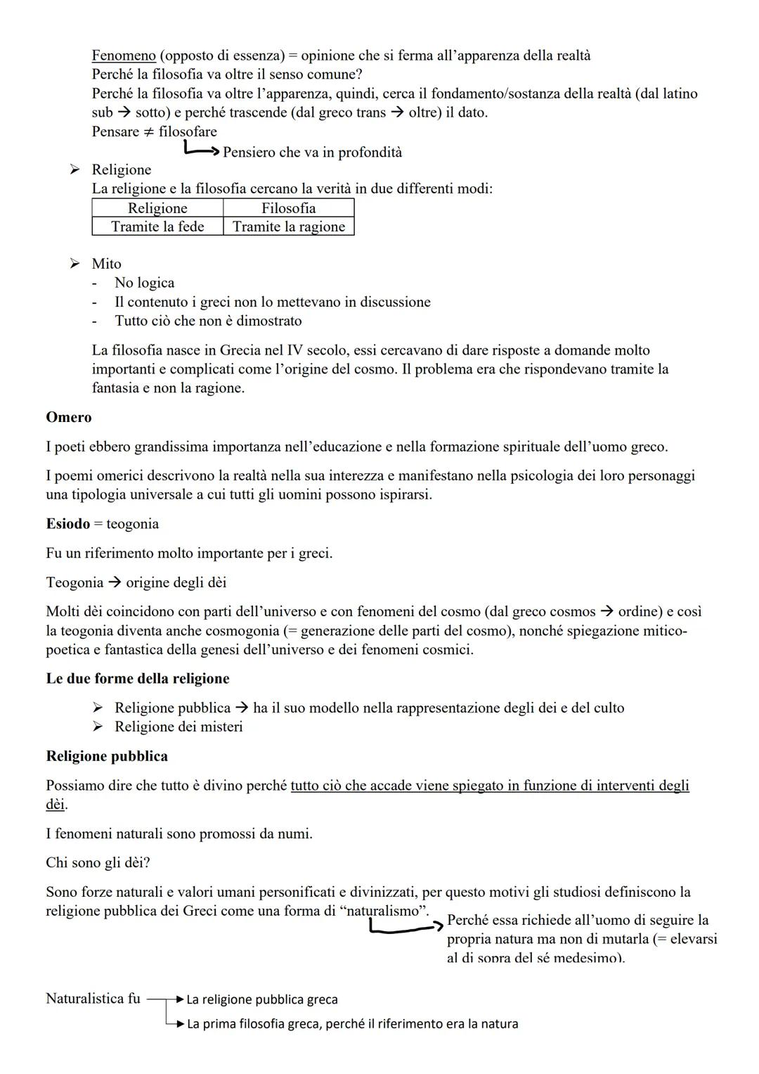 Che cos'è la filosofia?
Chiedersi che cos'è la filosofia significa chiedersi la sua essenza, cioè ciò per cui le cose sono quello che
sono e