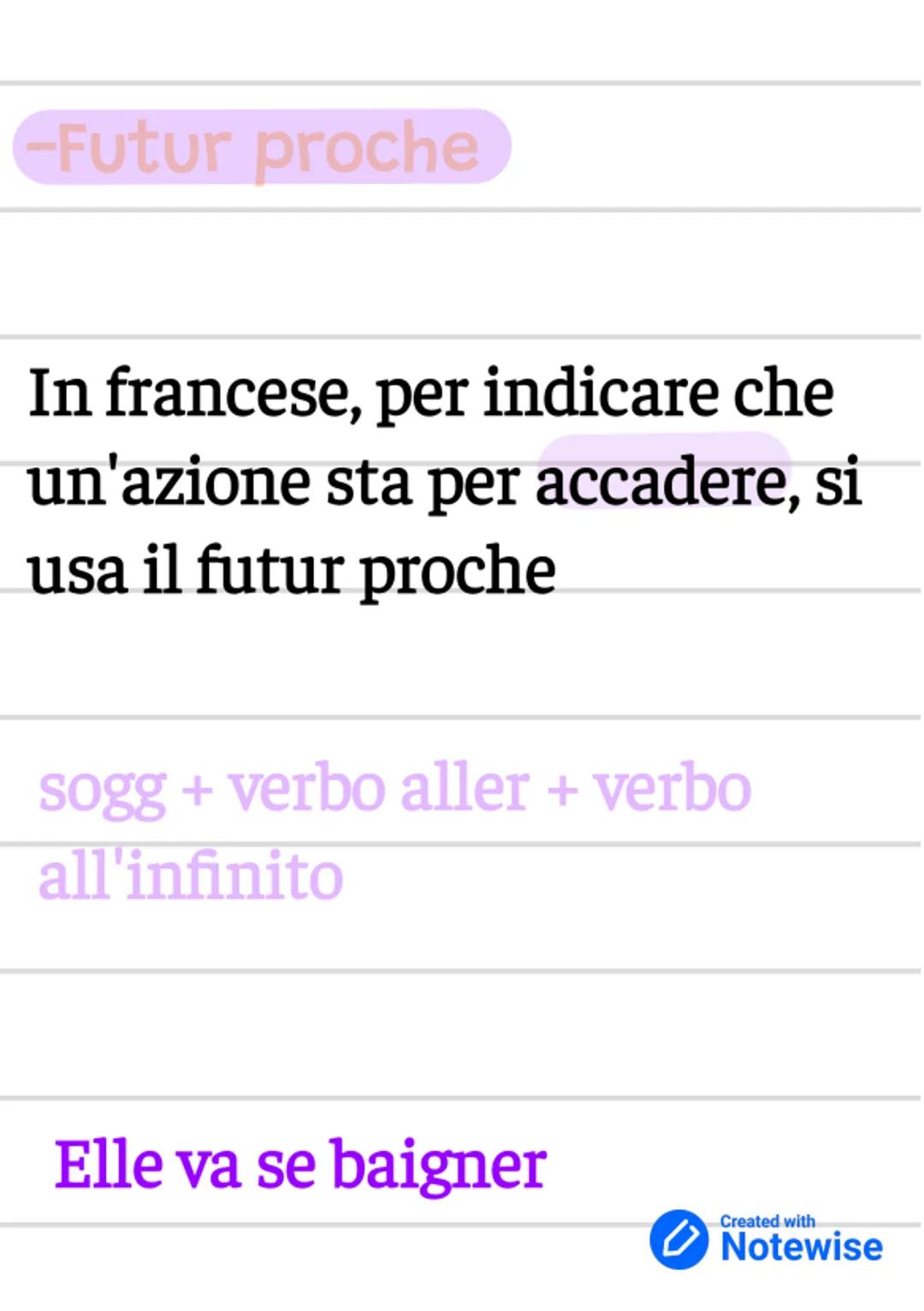 Les gallicismes
-Présent continu
In francese, per indicare che
un'azione è in corso di
svolgimento, si usa il présent
continu.
sogg + verbo