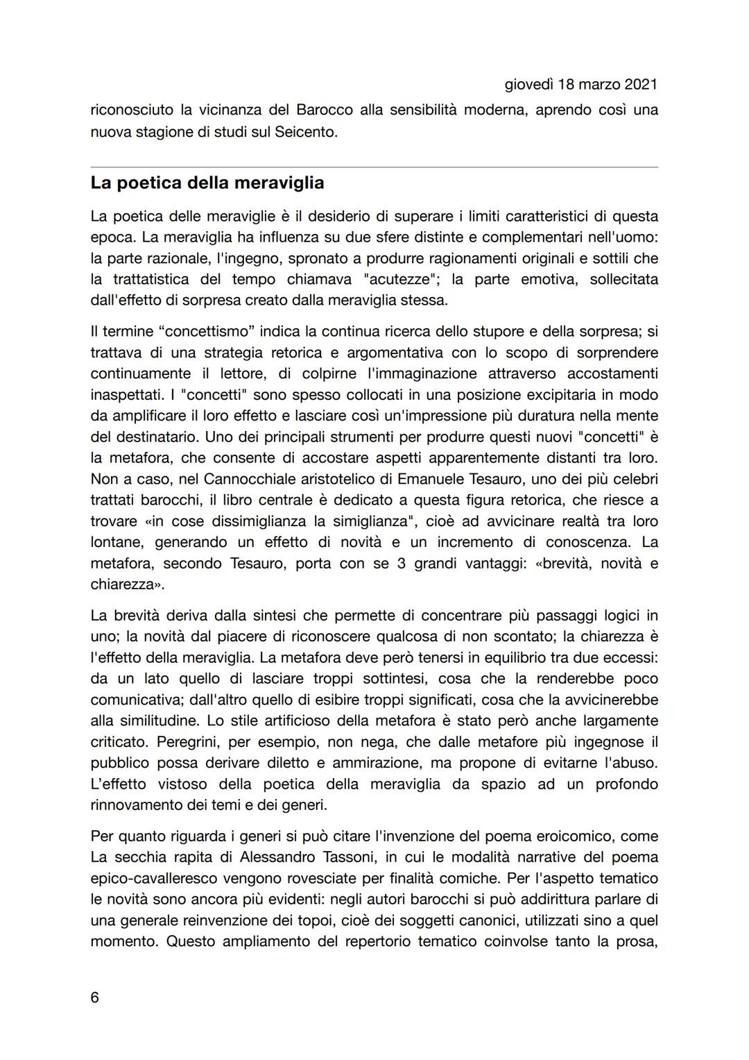 BAROCCO
giovedì 18 marzo 2021
Un'epoca di lotte e trasformazioni
Quadro demografico, sociale ed economico
Il Seicento è l'età del Barocco, u