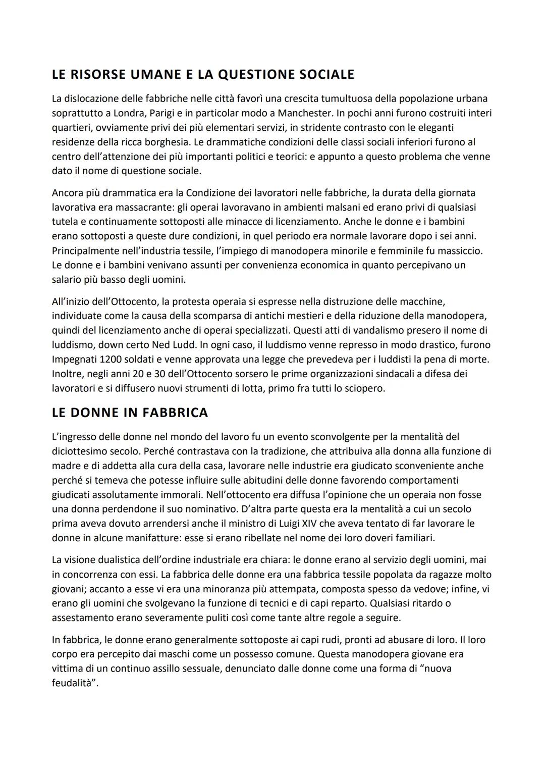 # LA PRIMA RIVOLUZIONE INDUSTRIALE
DEFINIZIONE
Questo fenomeno ebbe inizio in Inghilterra la fine del 700. Nell'arco di un secolo l'agrico