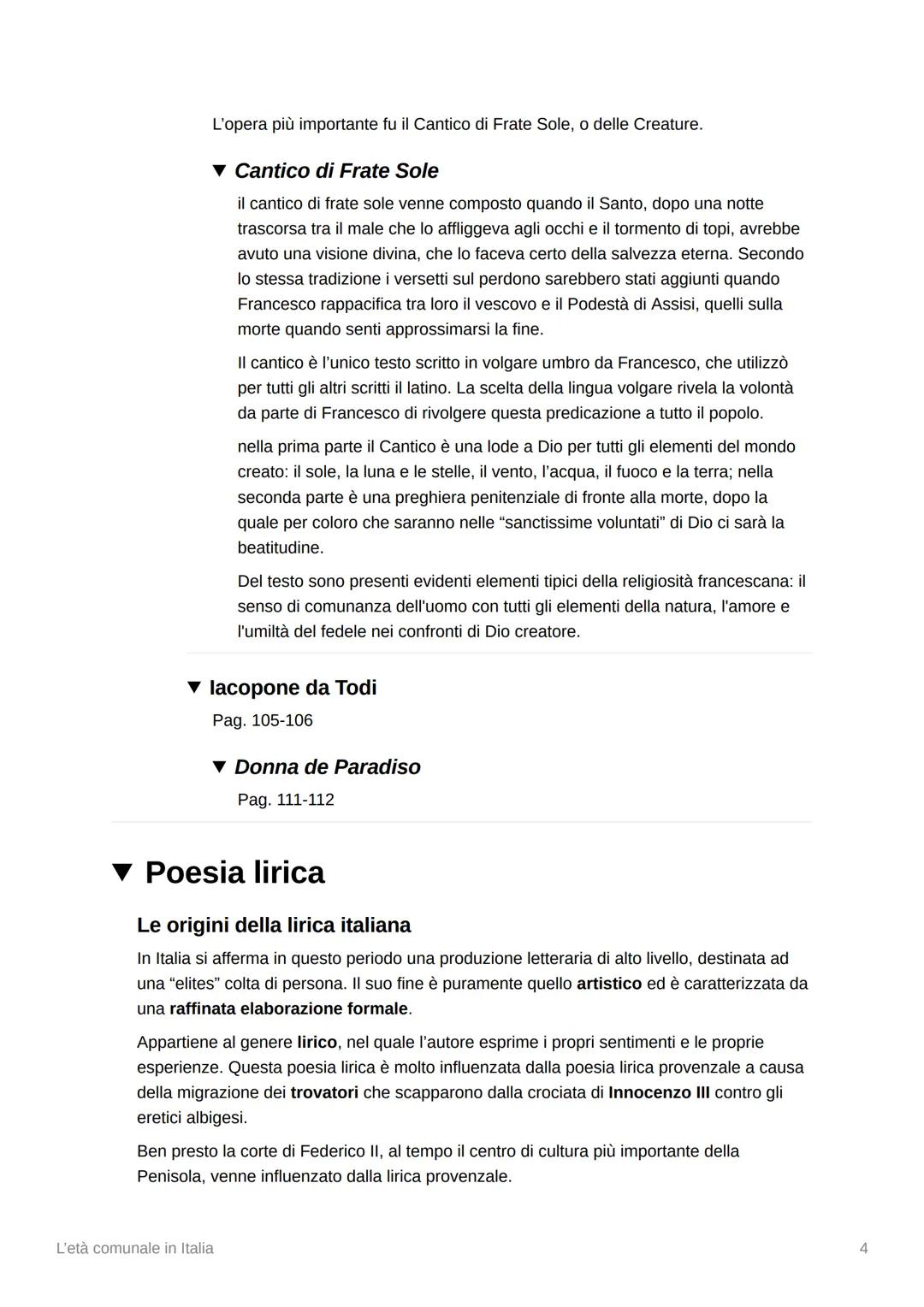 # L'età comunale in Italia
## Contesto
Lotta tra Guelfi e Ghibellini:
* Guelfi = fautori del Papato, si identifica con gli interessi de