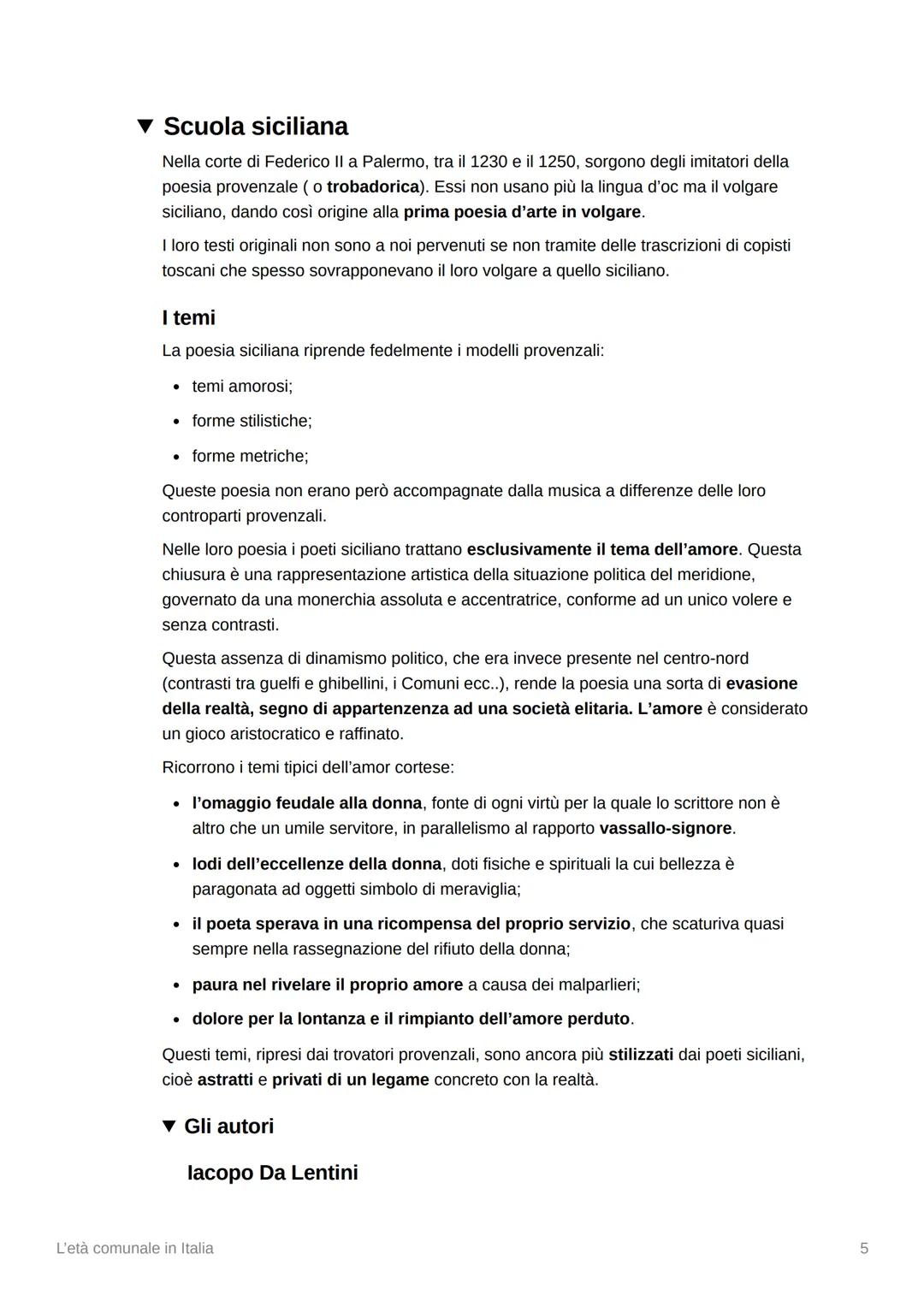 # L'età comunale in Italia
## Contesto
Lotta tra Guelfi e Ghibellini:
* Guelfi = fautori del Papato, si identifica con gli interessi de