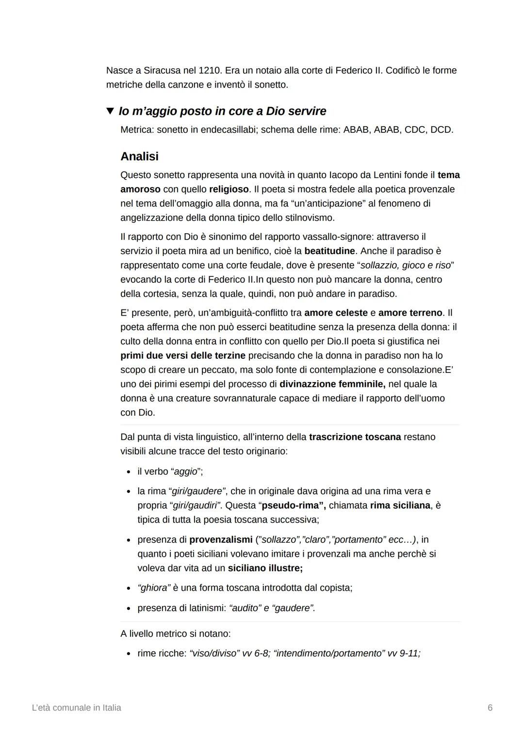 # L'età comunale in Italia
## Contesto
Lotta tra Guelfi e Ghibellini:
* Guelfi = fautori del Papato, si identifica con gli interessi de