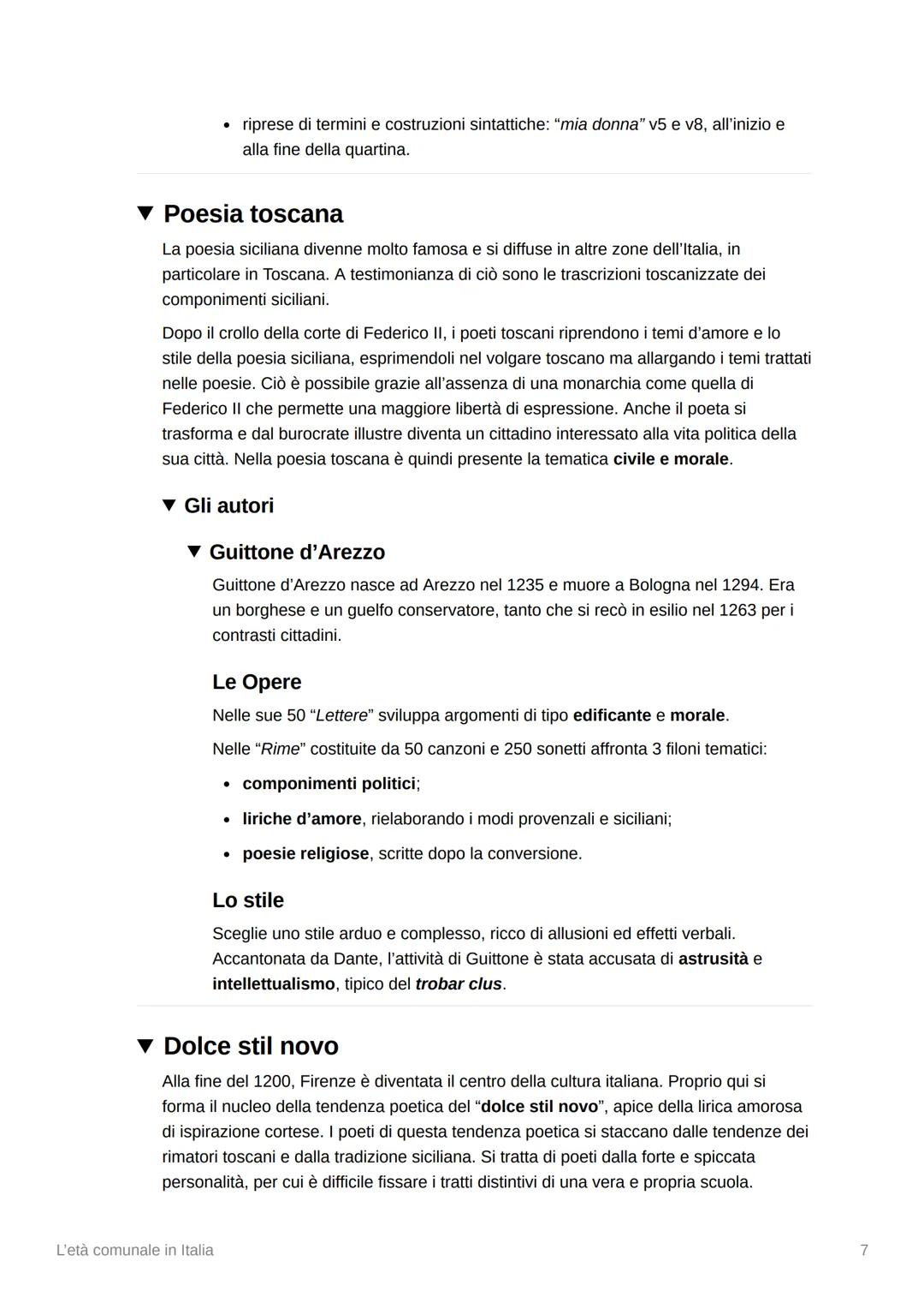 # L'età comunale in Italia
## Contesto
Lotta tra Guelfi e Ghibellini:
* Guelfi = fautori del Papato, si identifica con gli interessi de