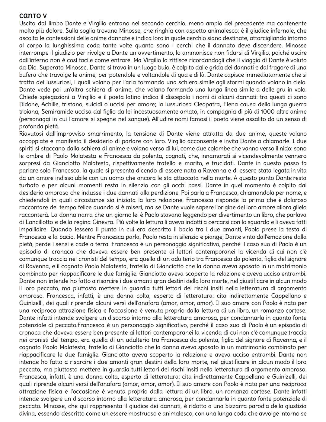 # canto I
Il primo canto si apre con Dante smarrito nella selva oscura, la selva del peccato che può rappresentare lo
stato d'animo intimo d