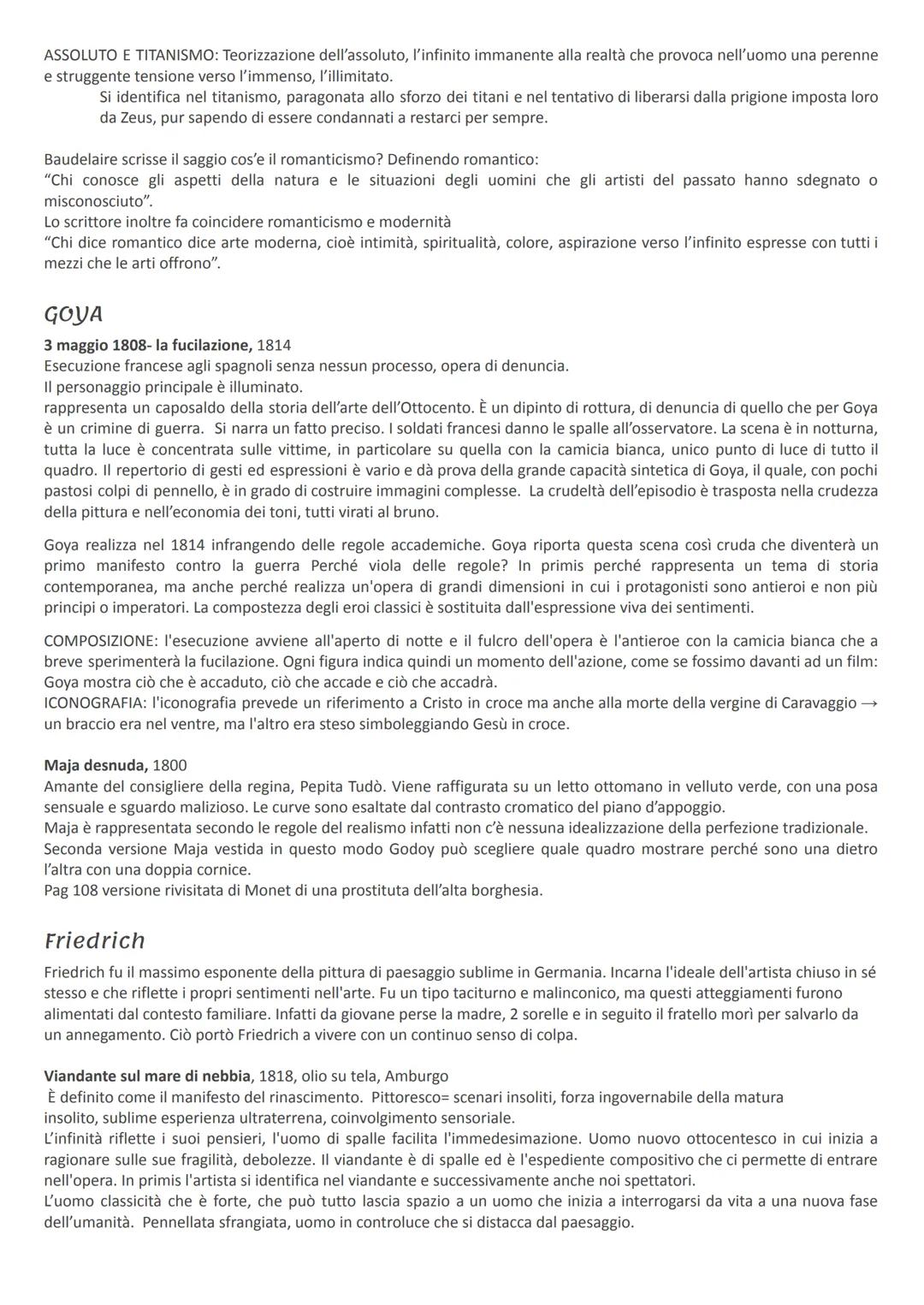 # Il Romanticismo
Nasce all'inizio dell'800, si contrappone all'illuminismo. È un movimento artistico legato alla letteratura.
Le principal