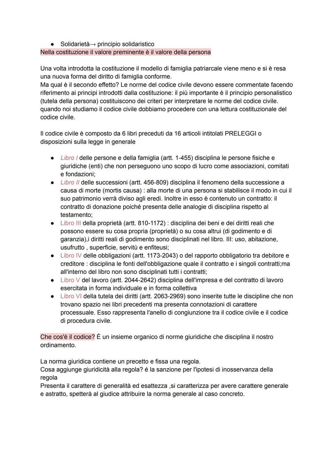 L'ordinamento giuridico
L'ordinamento giuridico è un insieme di principi di regole di condotta che mirano ad
organizzare un gruppo di person