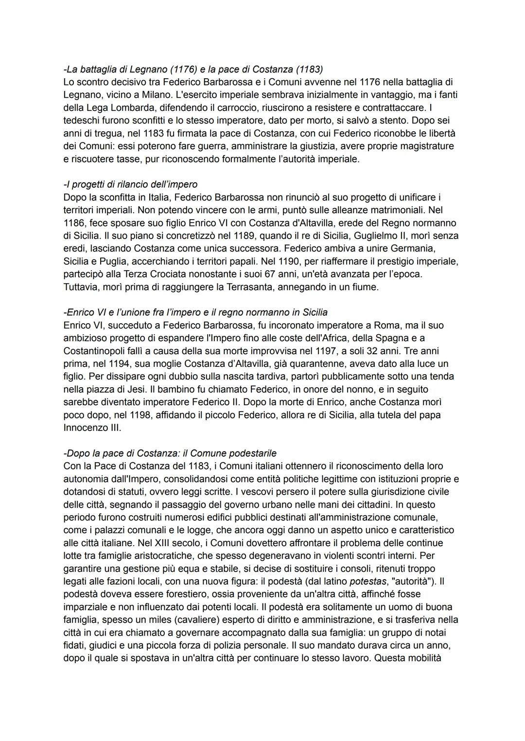 # LA CIVILTA' URBANA E L'ITALIA COMUNALE
1) Le città medievali
-La rinascita cittadina
Dall'XI secolo nelle città europee ci fu uno slanci