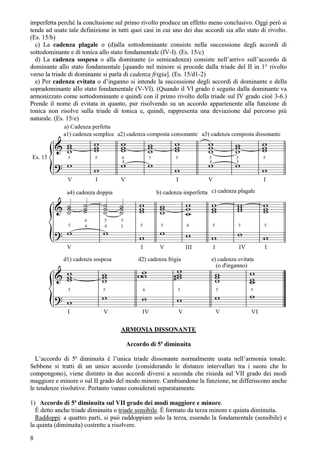 APPUNTI DI ARMONIA
L'Armonia è quella parte della Teoria musicale che si occupa dei rapporti tra suoni simultanei.
L'armonia che tradizional