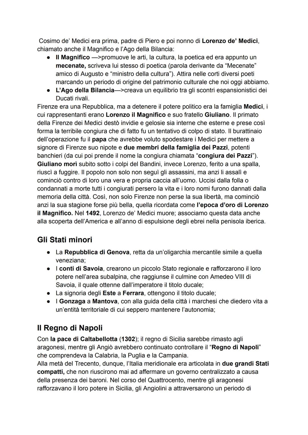 # SIGNORIE E STATI REGIONALI IN ITALIA FRA IL
TRECENTO E IL QUATTROCENTO
L'origine e l'affermazione delle signorie
Contesto: Parallelament