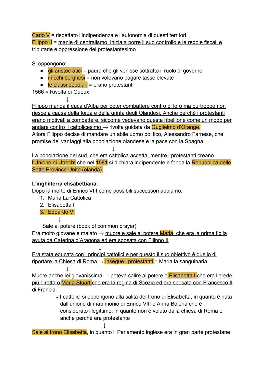 # LEuropa nella seconda meta del Cinquecento
La Spagna di Filippo II:
Dopo la morte di Carlo V, il territorio Spagnolo viene affidato al fi