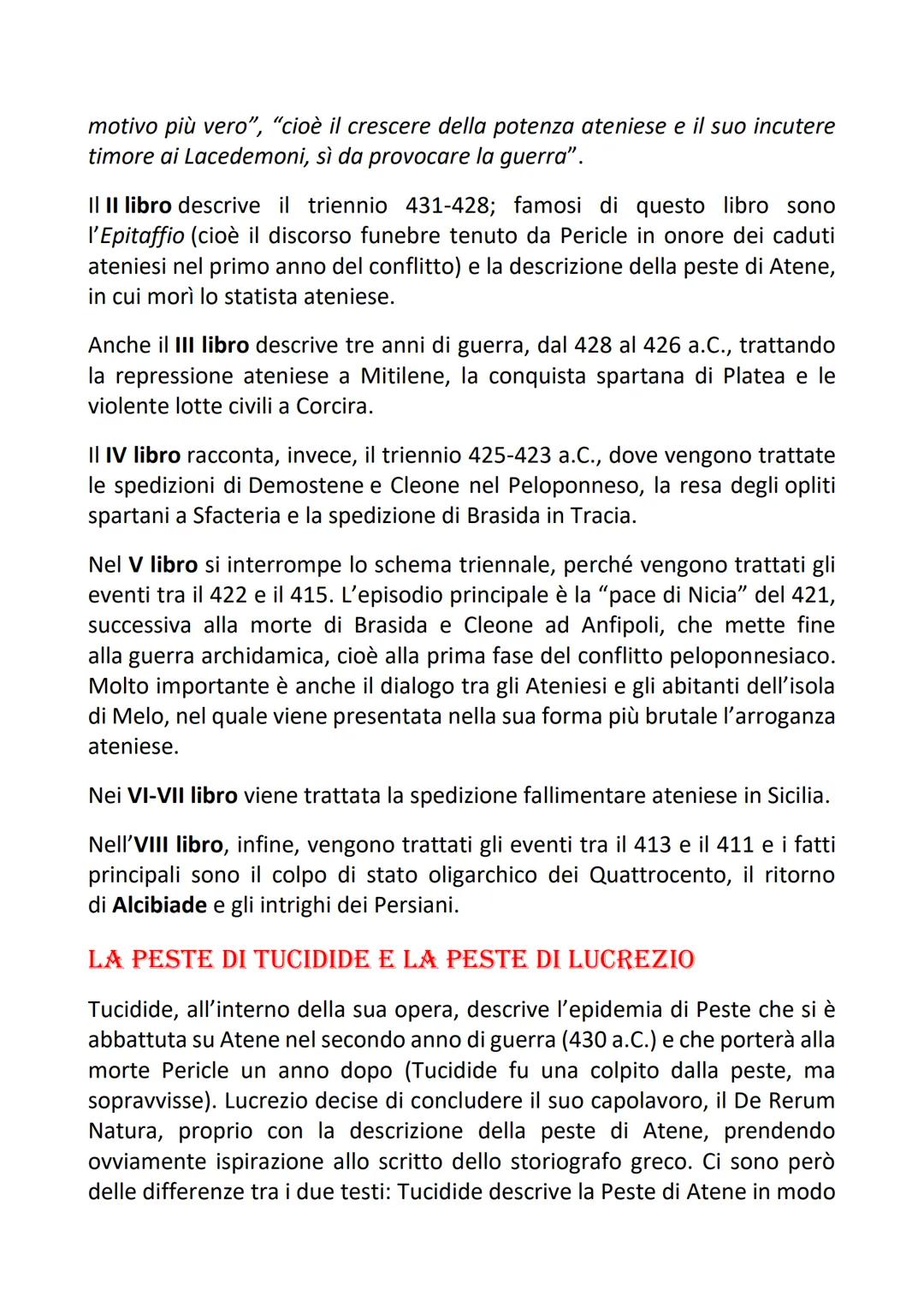 TUCIDIDE
Tucidide è il rappresentante più illustre del genere storiografico greco, in
quanto fu il primo a scrivere la storia in un modo ogg