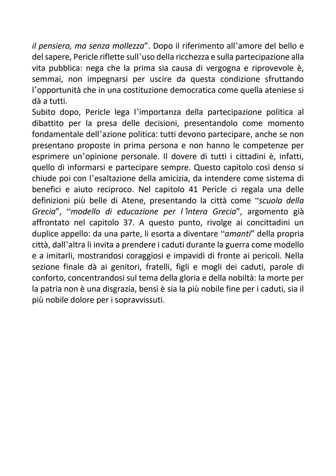 TUCIDIDE
Tucidide è il rappresentante più illustre del genere storiografico greco, in
quanto fu il primo a scrivere la storia in un modo ogg