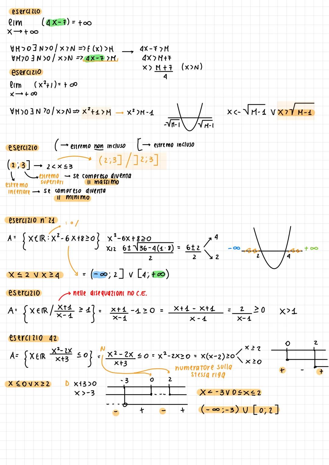 # I limiti
Intorno intervallo aperto dove
tutti i numeri distano dal centro meno del raggio
raggio
$I_{Xo}^s$
$Xo = {\forall XEIR/|X-X0|<S